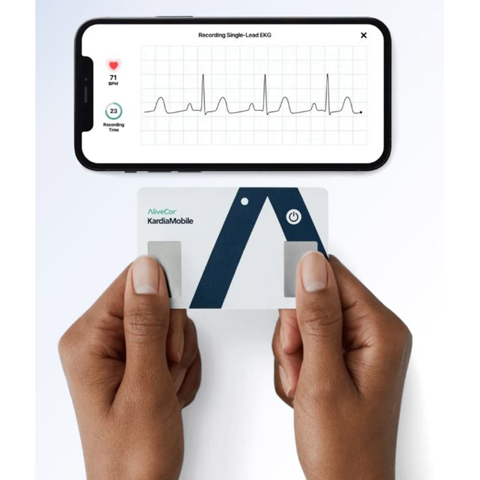 AliveCor Inc AC-021-NUA-B - KardiaMobile® Card ECG Mobile Card, Card Port Personal ECG - 1/Pack, 30/Case