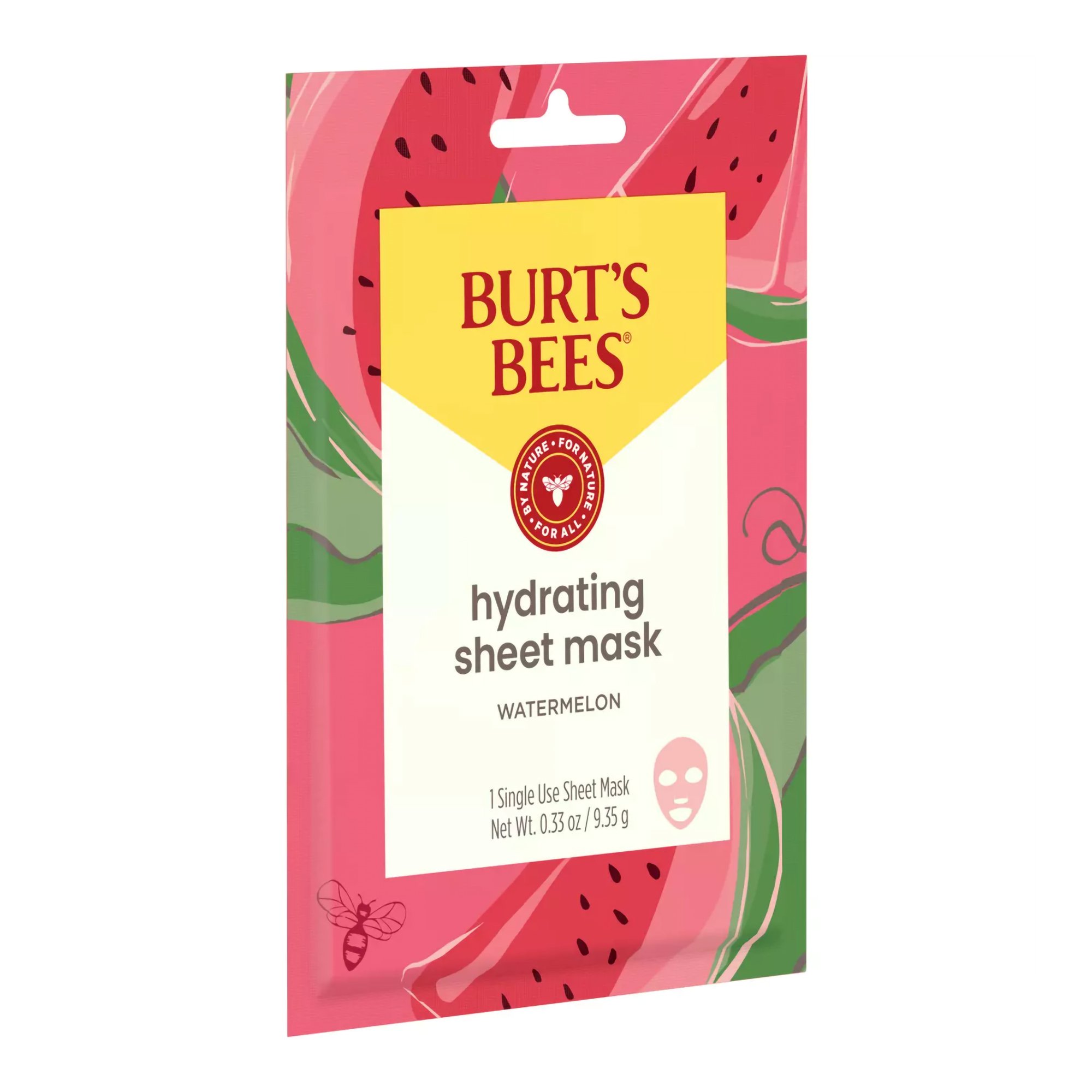 The Clorox Sales Company 79285090780 - Burt's Bees® Hydrating Sheet Mask Watermelon - 1/Each, 6/Carton
