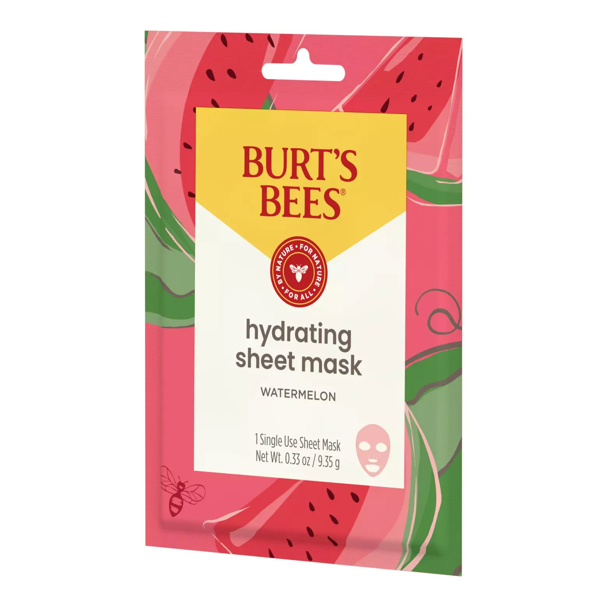 The Clorox Sales Company 79285090780 - Burt's Bees® Hydrating Sheet Mask Watermelon - 1/Each, 6/Carton