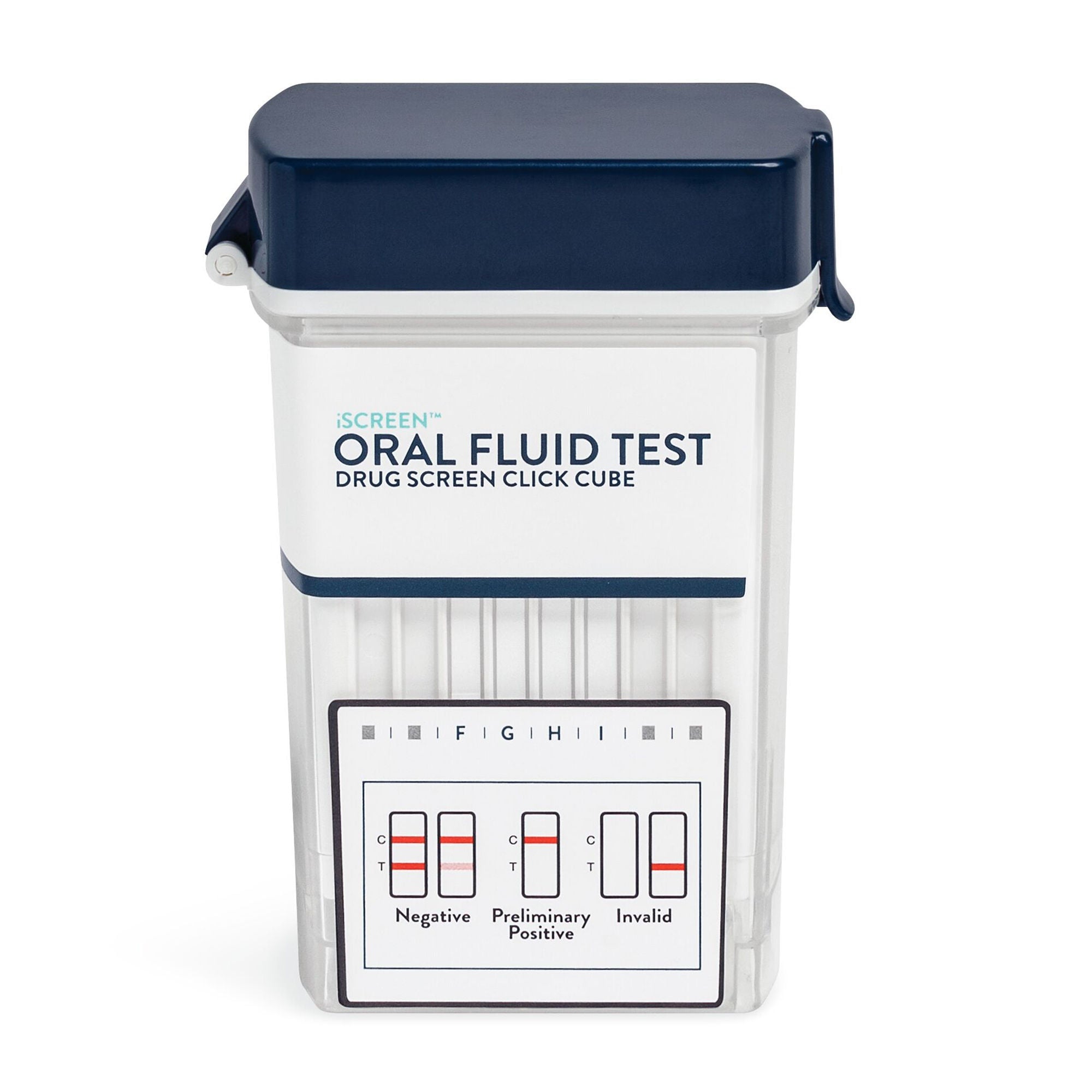 Abbott Rapid Dx North America LLC - ABTOFCUBE0401A Drugs of Abuse Test Kit iScreen™ Click Cube AMP50, COC20, mAMP/MET50, OPI40 25 Tests For Employment / Insurance Use