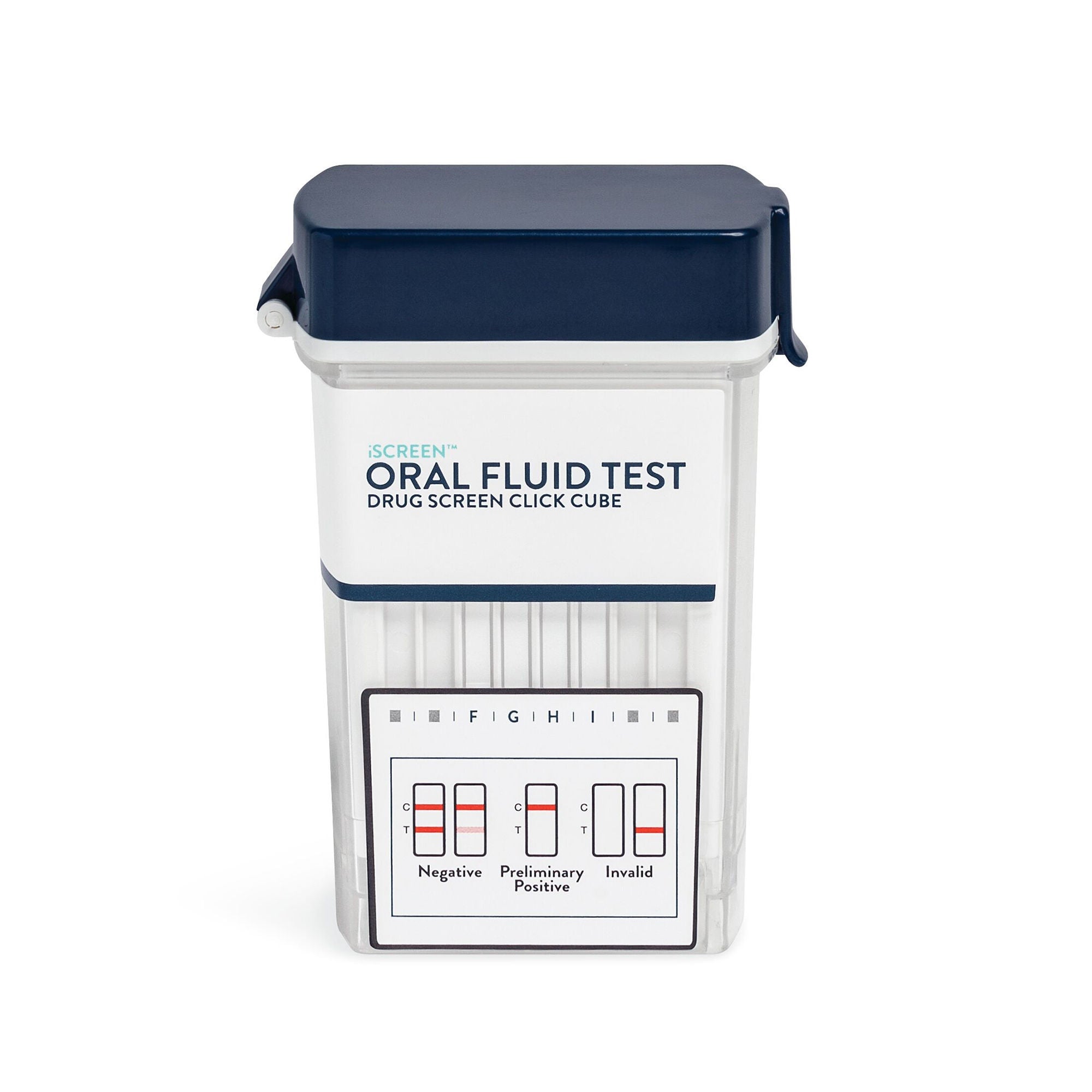 Abbott Rapid Dx North America LLC - ABTOFCUBE0604D Drugs of Abuse Test Kit iScreen™ Click Cube AMP50, BZO10, COC20, mAMP/MET50, OPI40, OXY20 25 Tests For Employment / Insurance Use