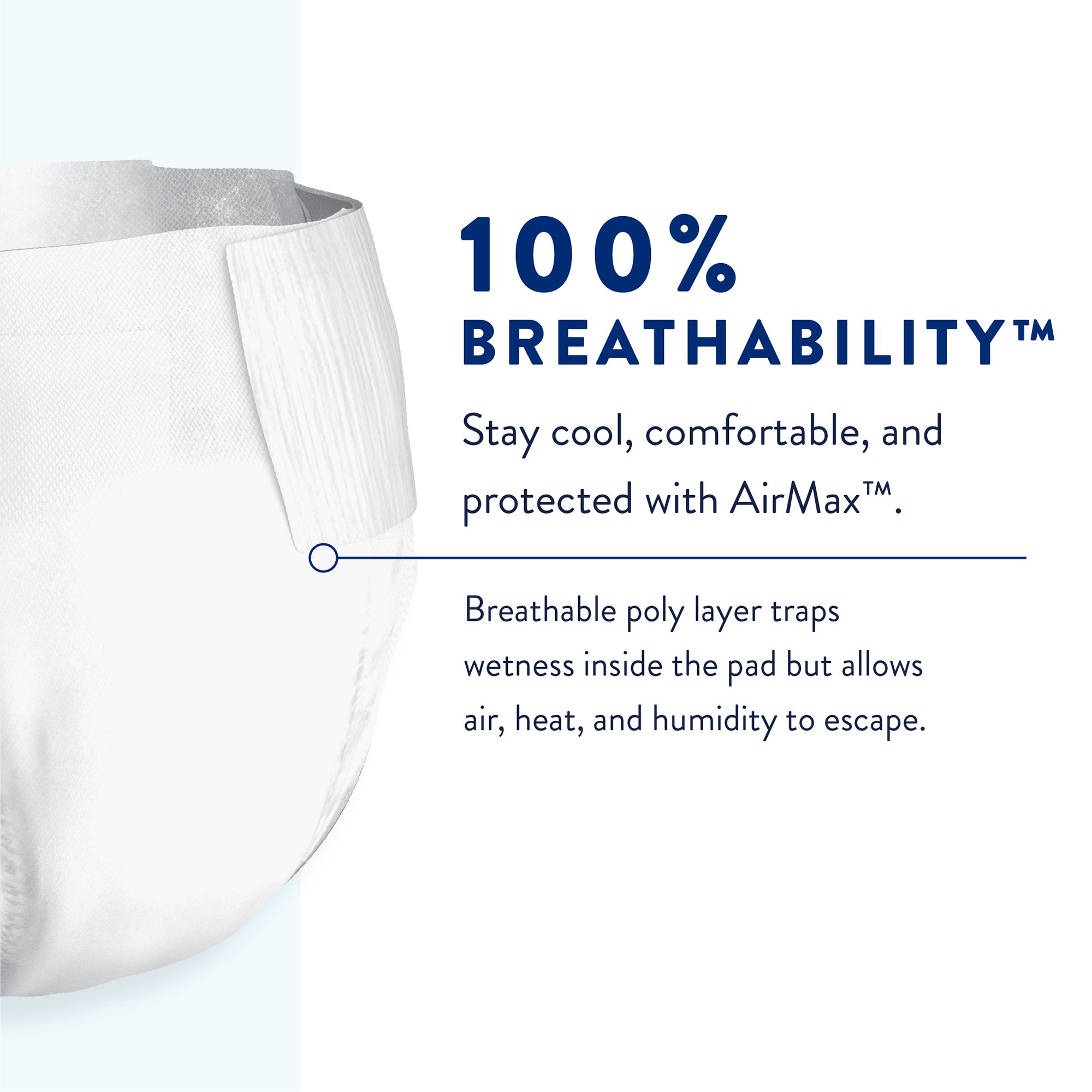 First Quality Products LLC PVBNG-012CA-1 - Prevail Air™ Stretchable Ultimate Plus Absorbency Briefs, Size 1 - 20/Pack, 80/Case