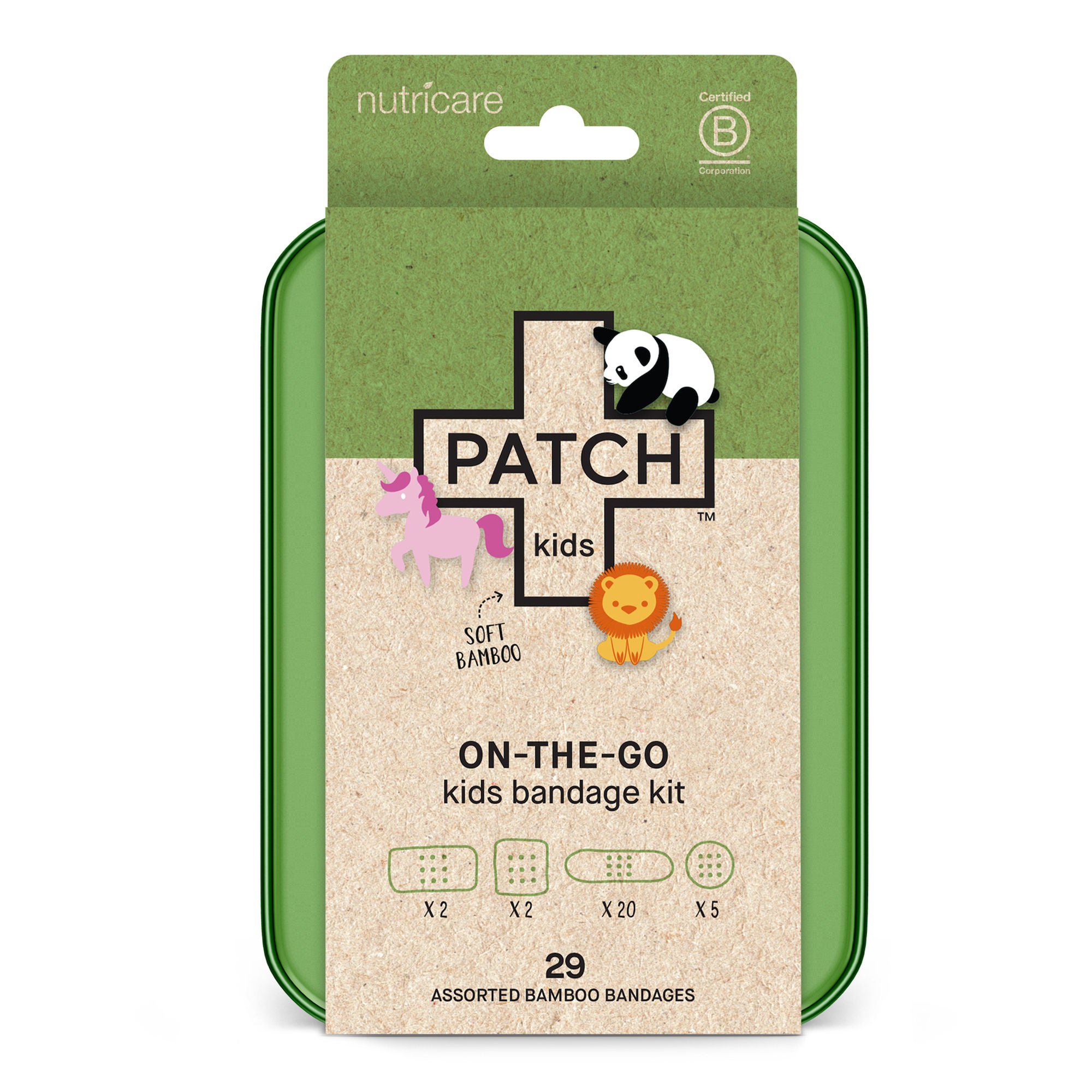 Nutricare USA LLC - PATTOTGKBK Patch™ Kids On-The-Go First Aid Kit