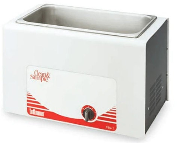Tuttnauer USA - CSU6HBK Ultrasonic Cleaner Clean & Simple™ High Efficiency 6 gal. Capacity 6-1/2 X 11-4/5 X 19-4/5 Inch