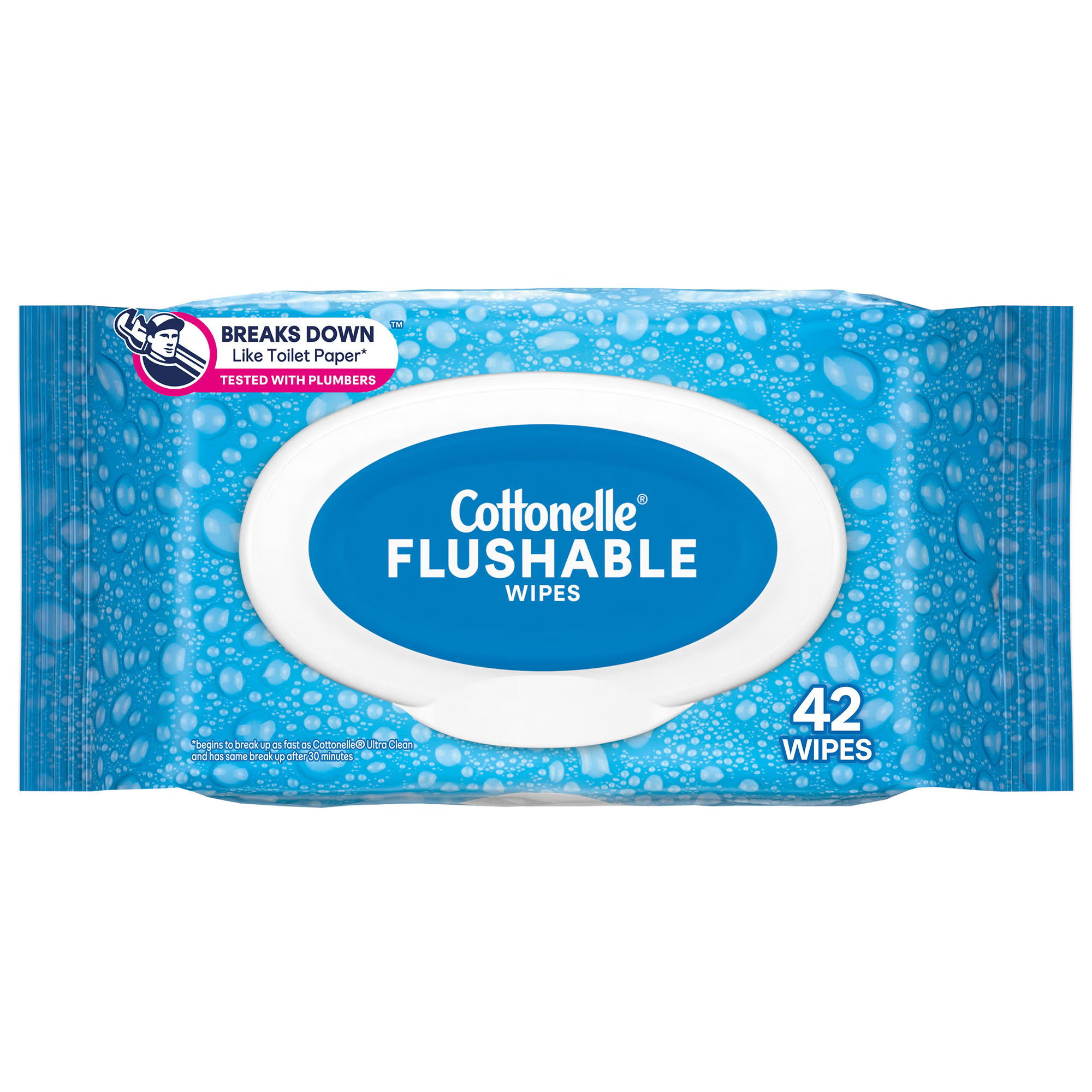 Kimberly Clark - 44932 Cottonelle® FreshCare® Flushable Wipes