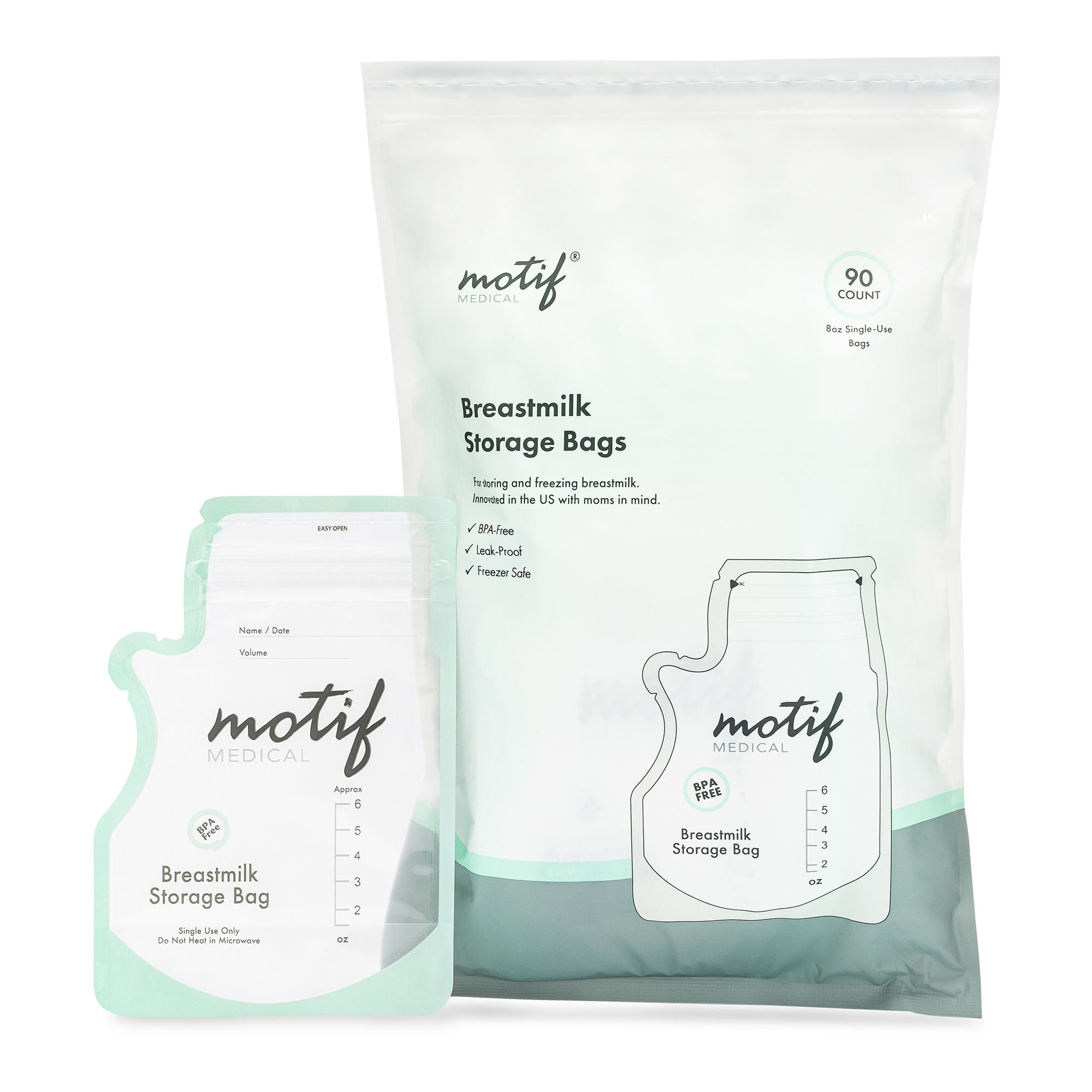Motif Medical - AAC0008-03 Motif Medical® Breast Milk Storage Bag