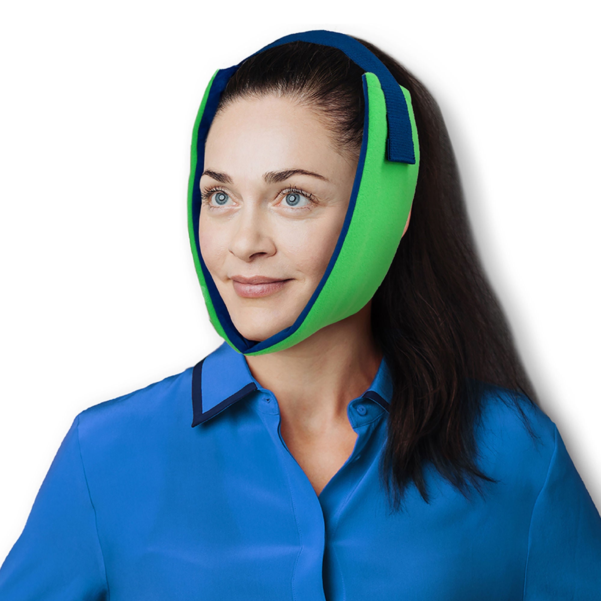 Brownmed - 30109 Cold Pack with Wrap Polar Ice® Head One Size Fits Most 1-1/2 X 5 X 11 Inch Fleece / Water Reusable