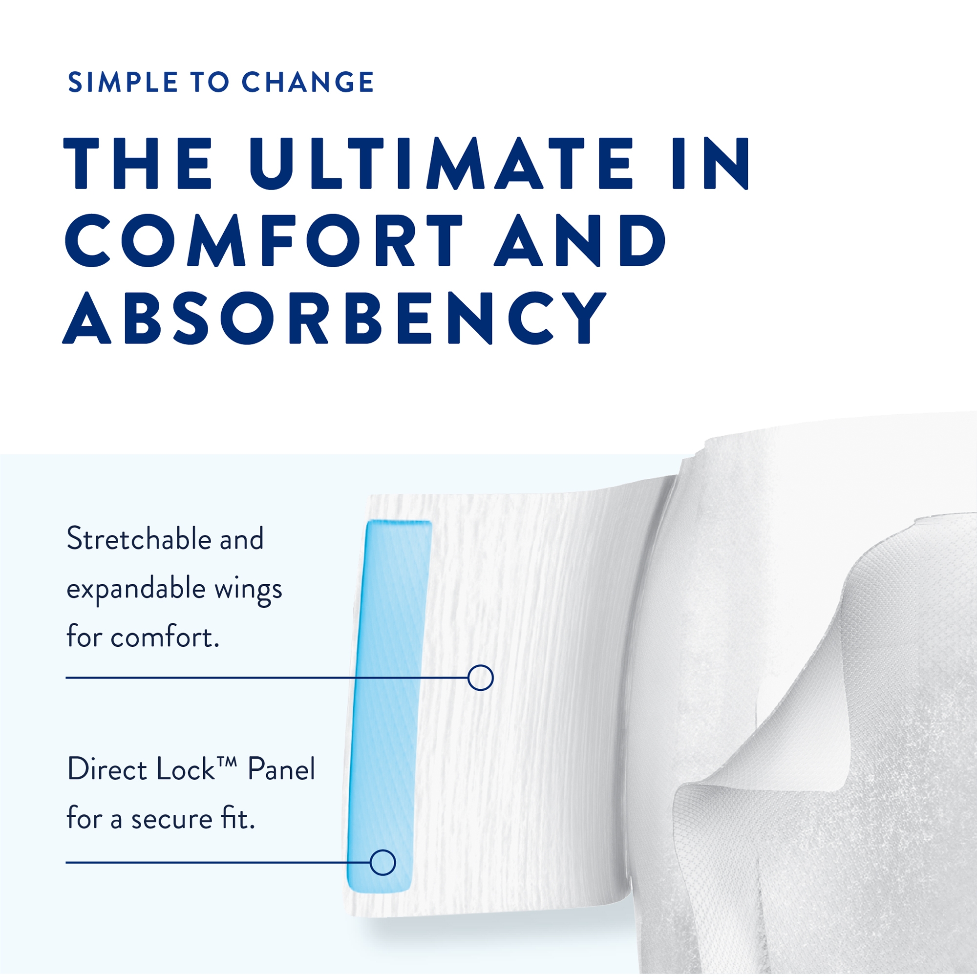 First Quality Products LLC PF-012-2 - Prevail® Per-Fit® Adult Briefs Maximum Plus Absorbency, Medium - 20/Pack, 80/Case