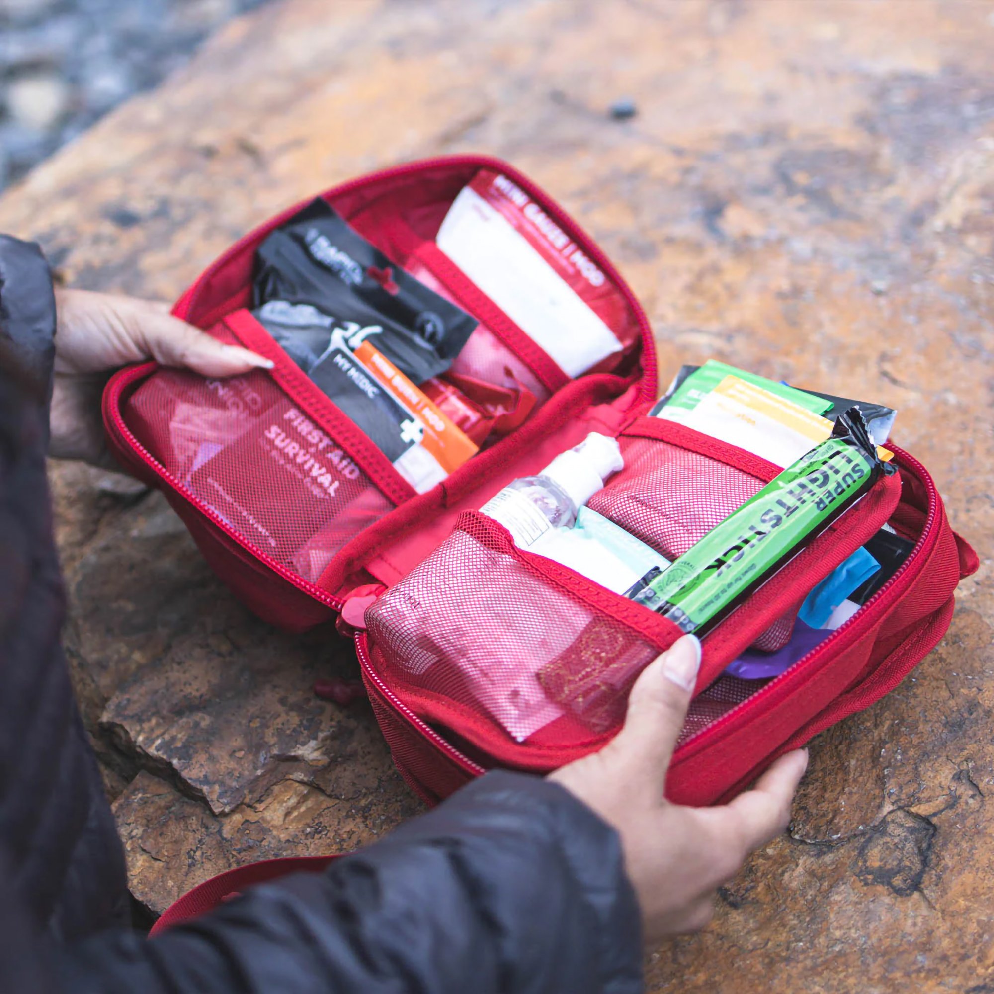MyMedic MM-KIT-U-MFK-MINI-V2-RED-STN - My Medic™ MyFak Mini Standard First Aid Kit, Red - 1/Each