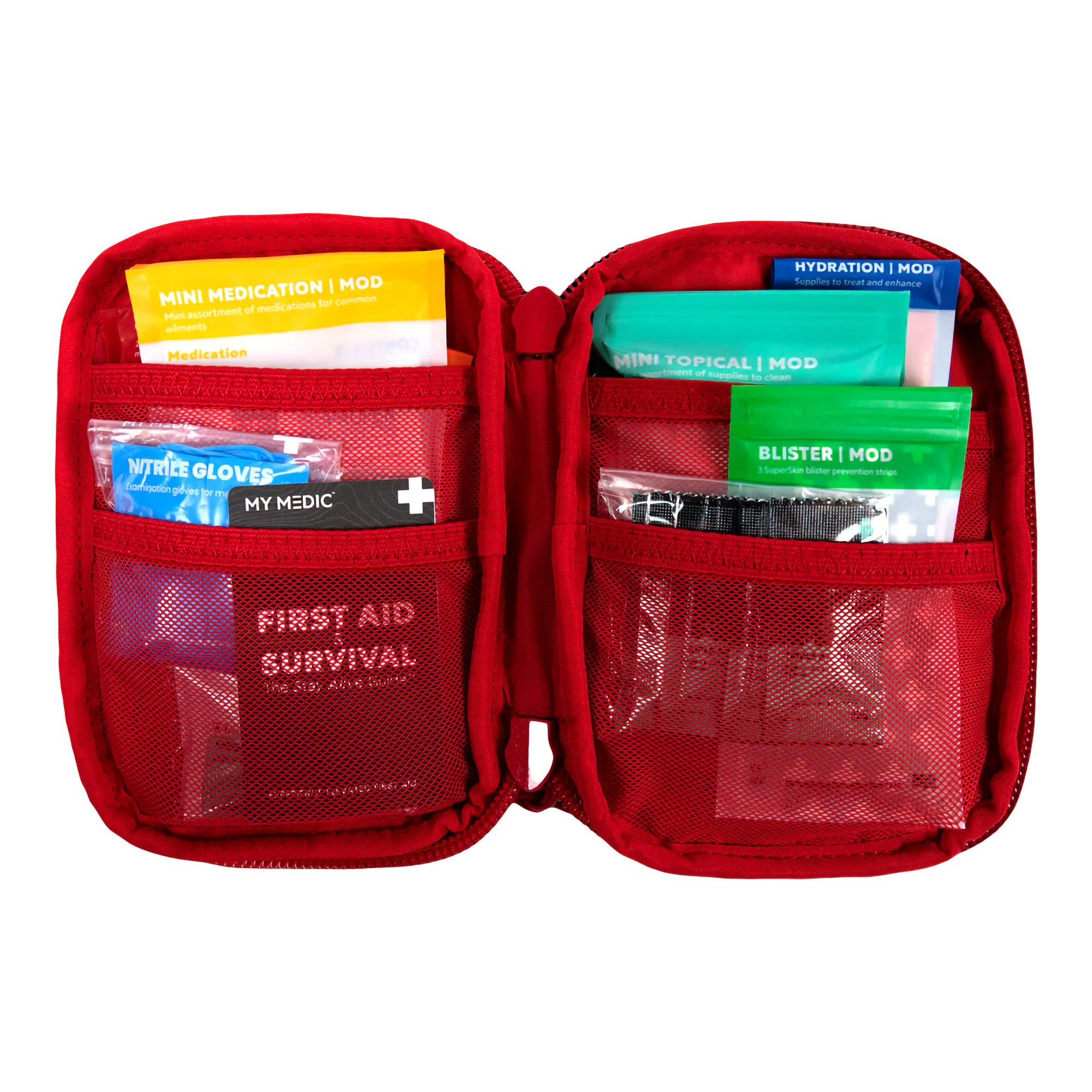 MyMedic MM-KIT-U-SDE-KCK-RED - My Medic™ Sidekick First Aid Kit, Red - 1/Each