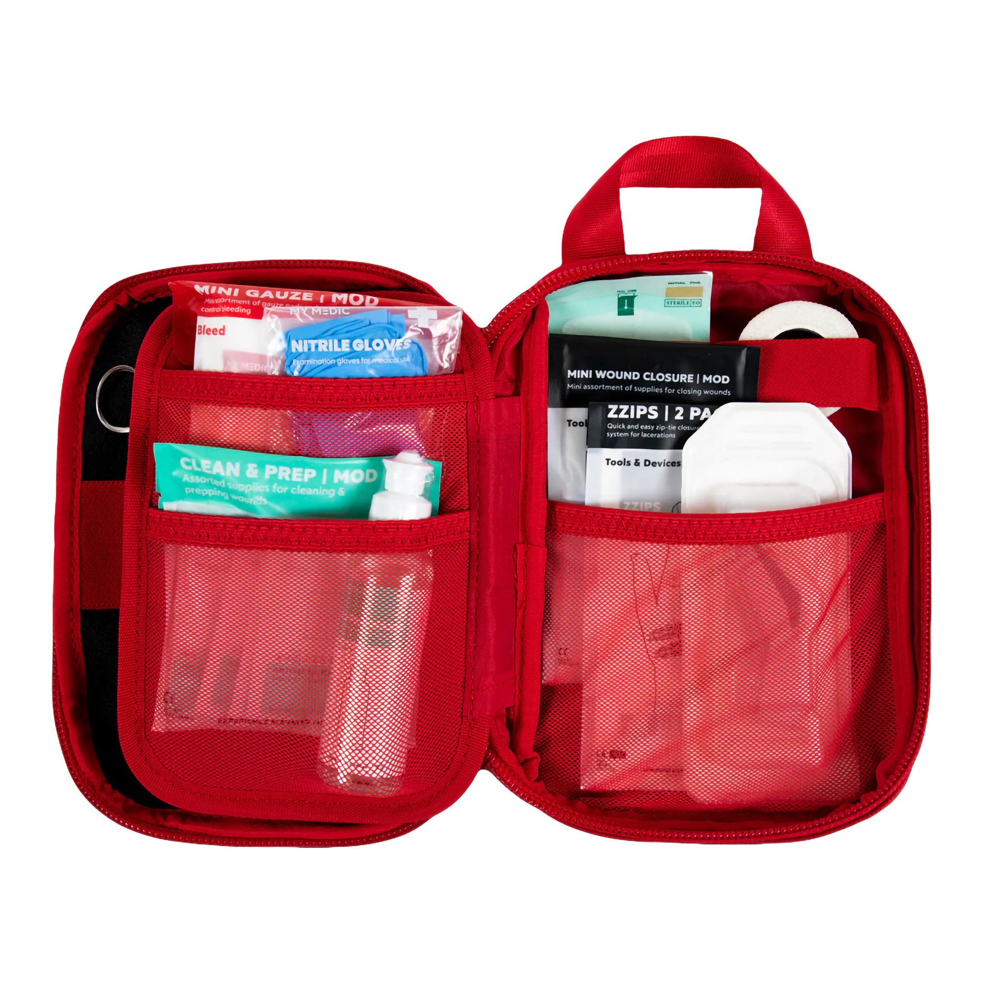 MyMedic MM-KIT-U-WND-CLSU-RED-V2 - My Medic™ Wound Closure First Aid Kit, Red - 1/Each