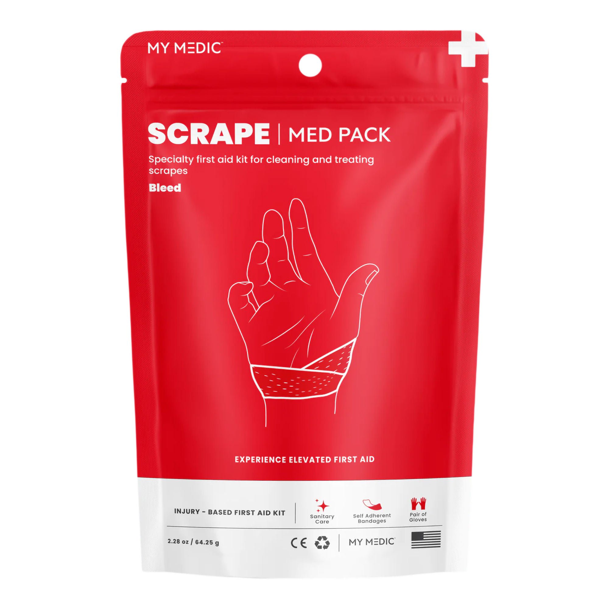 MyMedic - MM-MD-PK-BLD-SCRP Med Packs™ Scrape First Aid Medical Pack