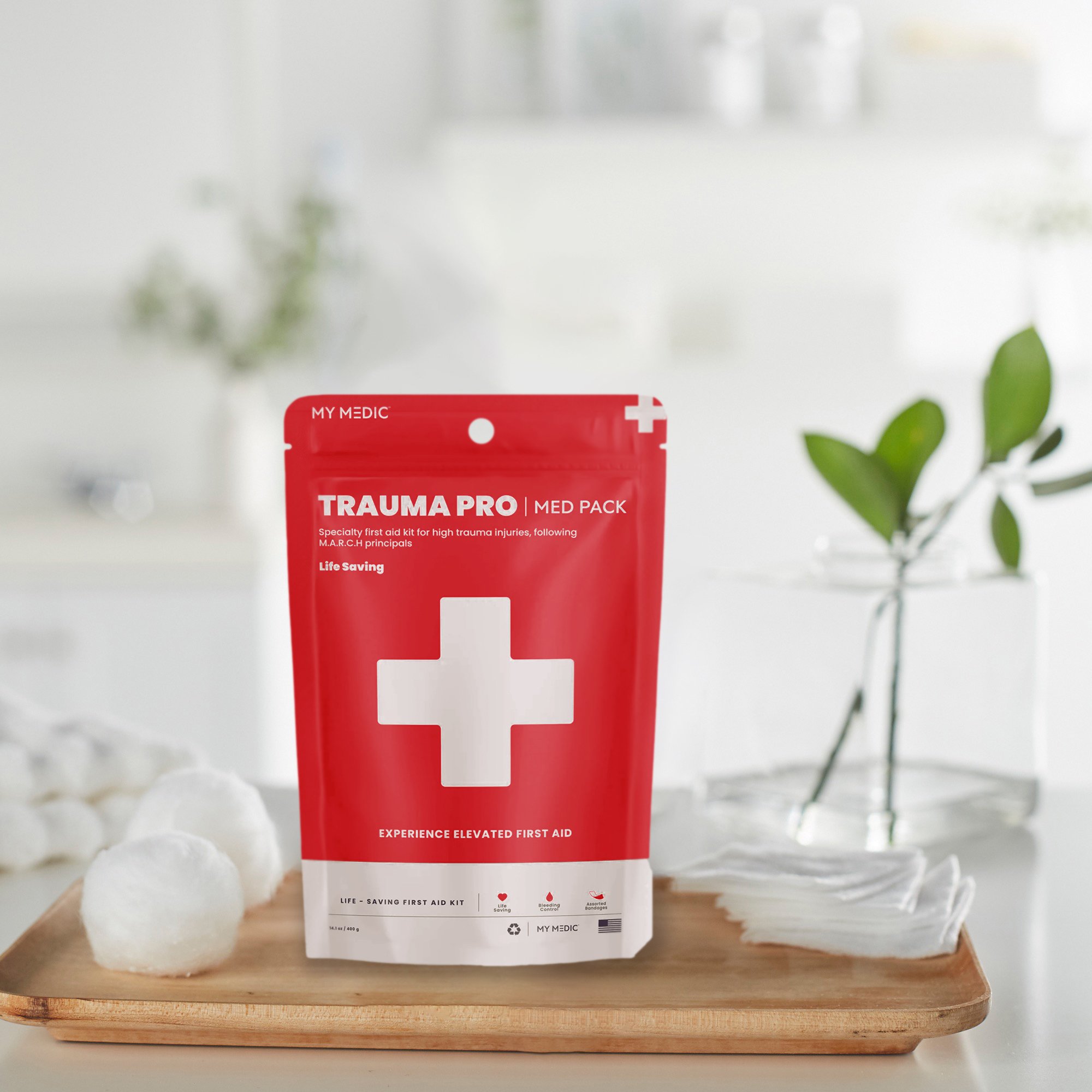 MyMedic MM-MED-PACK-TRM-PRO-RAT - Med Packs™ Trauma Pro First Aid Kit - 1/Each