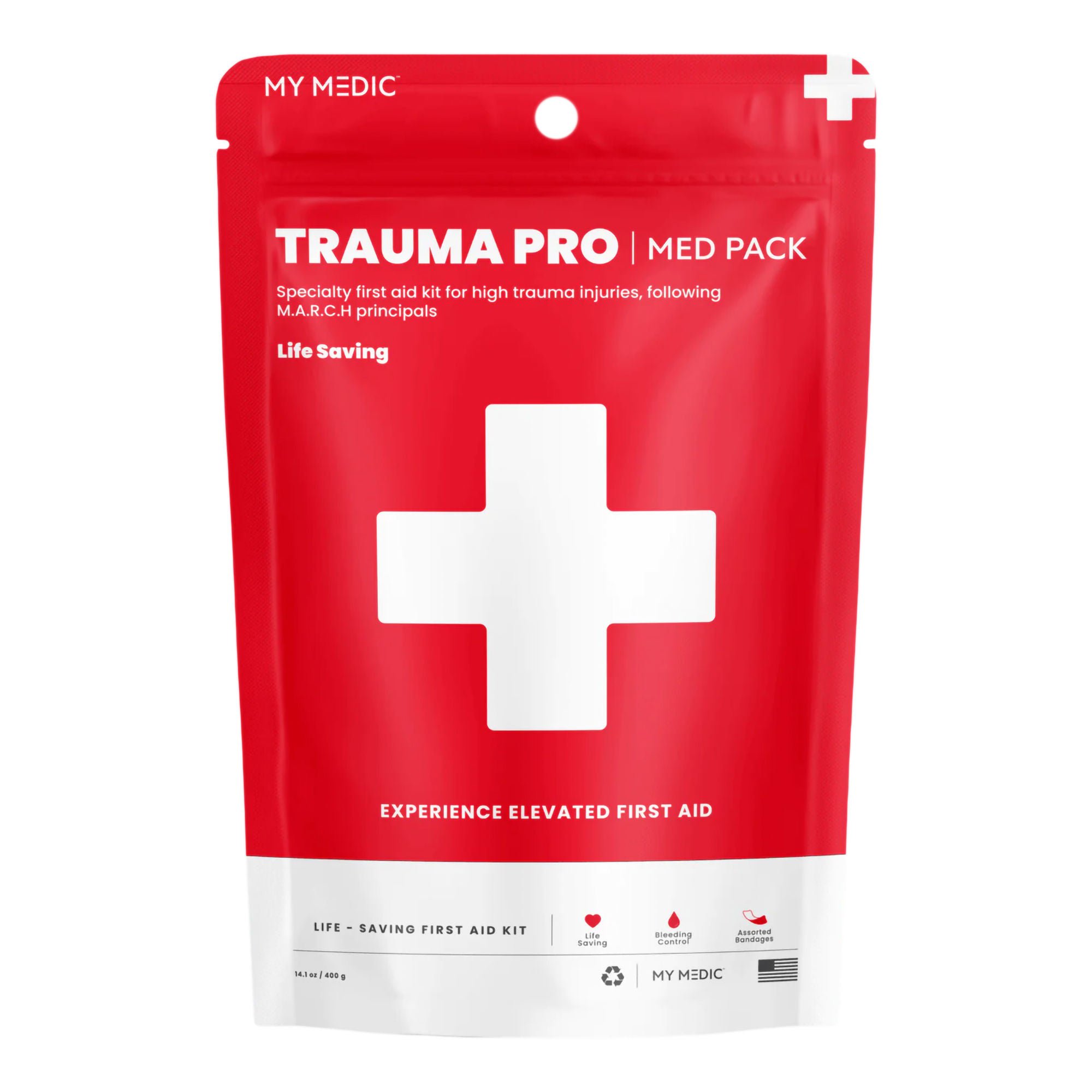 MyMedic - MM-MED-PACK-TRM-PRO-RAT Med Packs™ Trauma Pro First Aid Kit