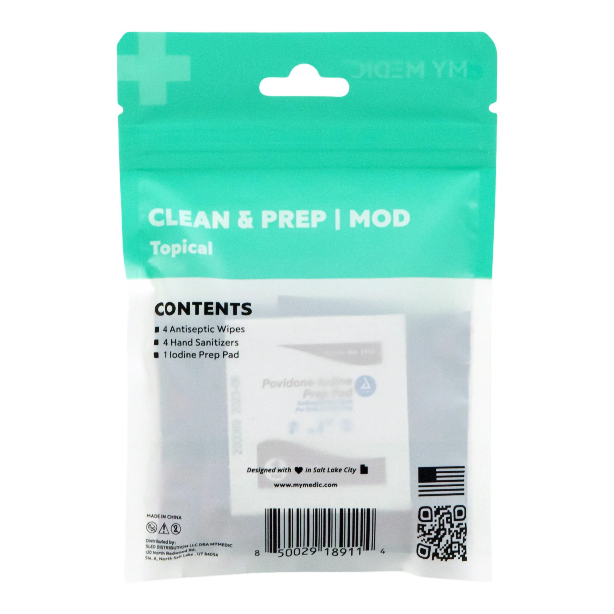 MyMedic MM-SP-MOD-C&P-EA - My Medic™ Clean and Prep Mod First Aid Medical Pack - 1/Each