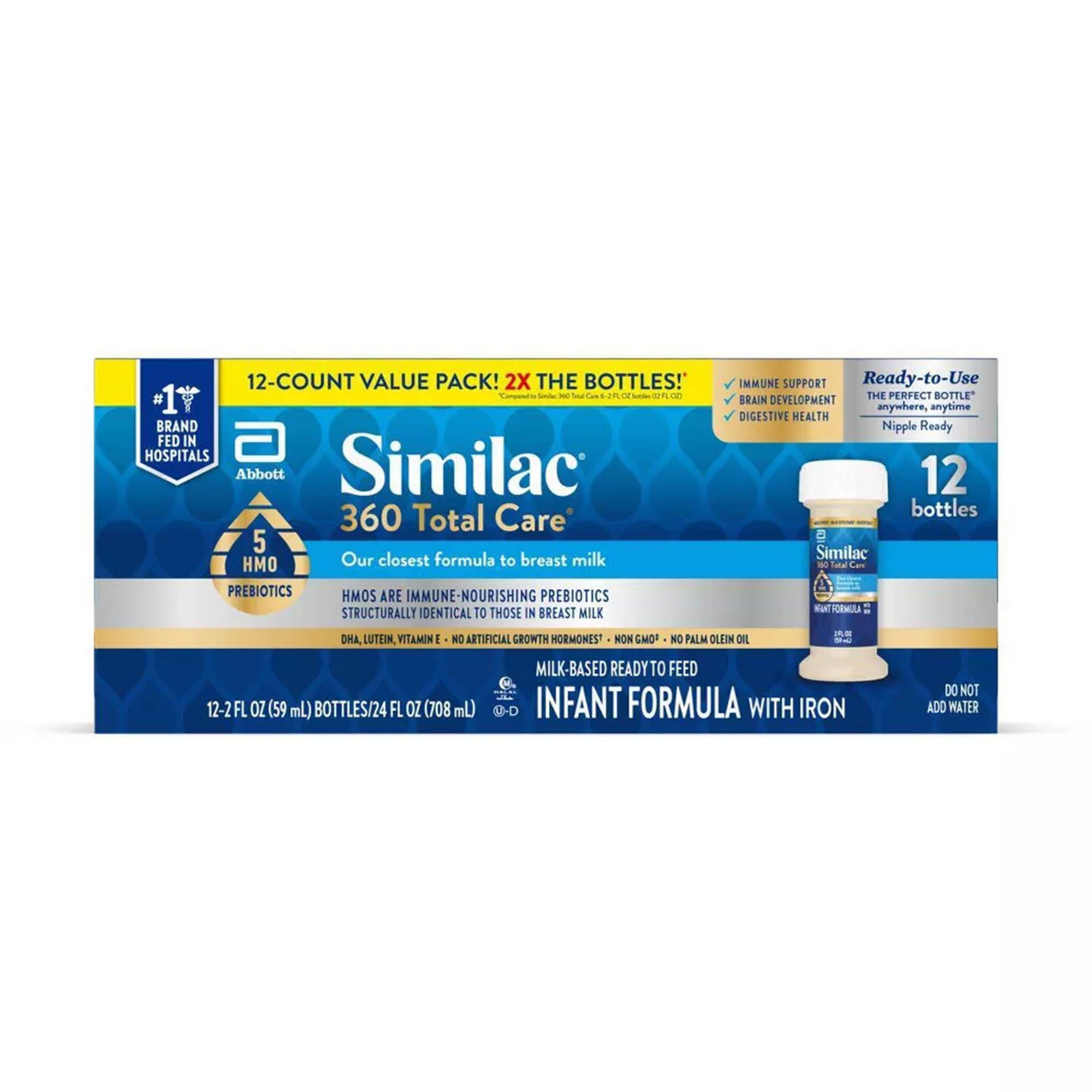 Similac 360 Total Care Infant Formula 68136 by Abbott Nutrition