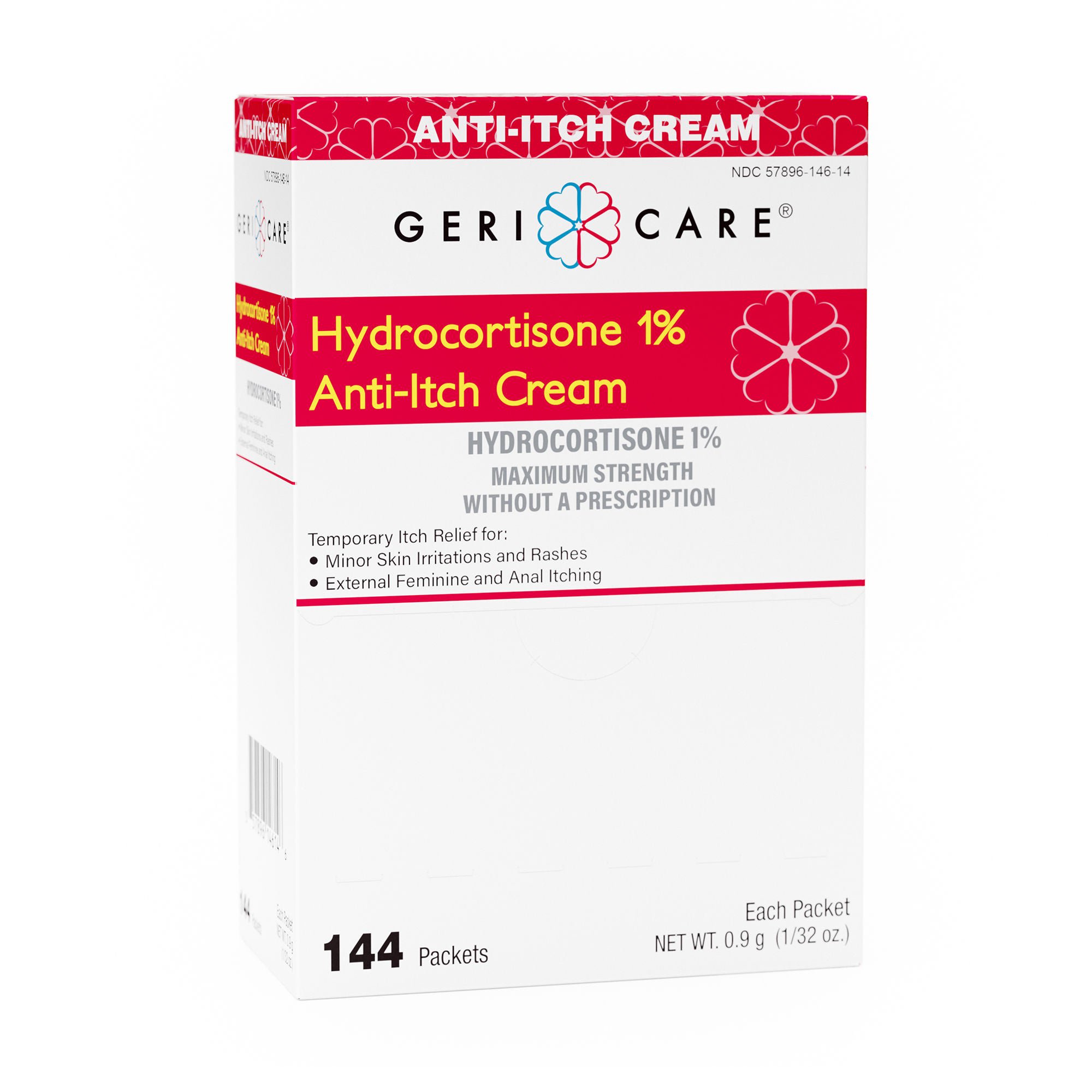 Geri-Care - S146-14-GCP Geri-Care® 1% Hydrocortisone Anti-Itch Cream
