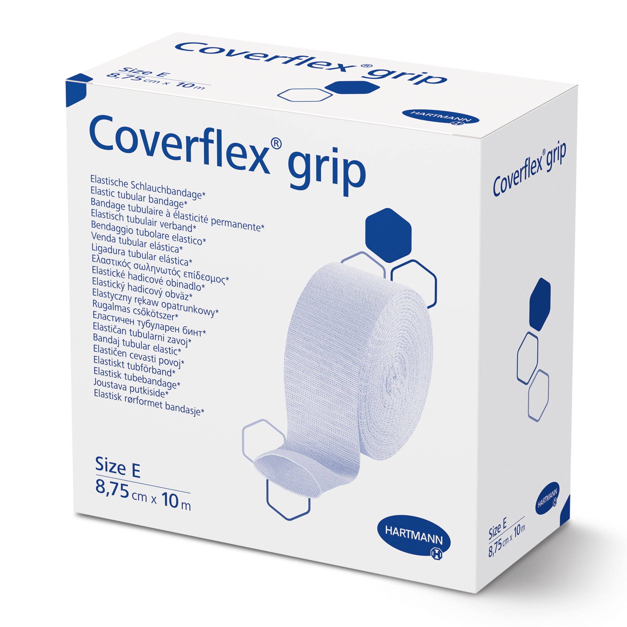 Hartmann 931069 - Coverflex® grip Pull-On Elastic Tubular Support Bandage, 3.4" x 11 Yard, Size E - 1/Box