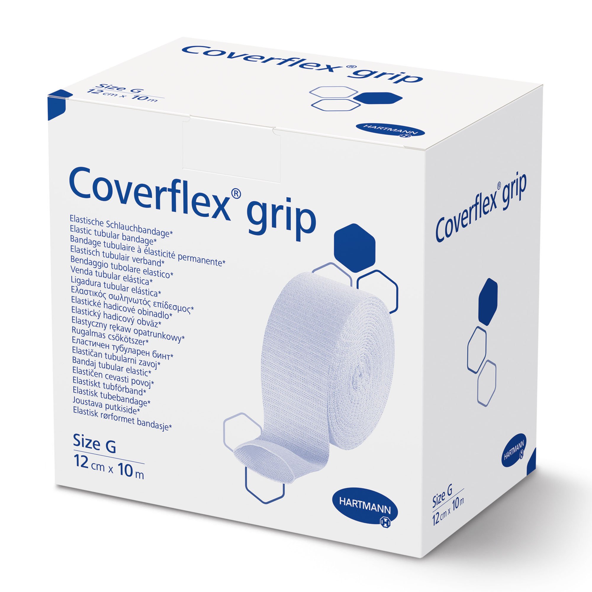 Hartmann 931071 - Coverflex® grip Elastic Tubular Support Bandage, 4.7 Inch x 11 Yard, Size G - 1/Box