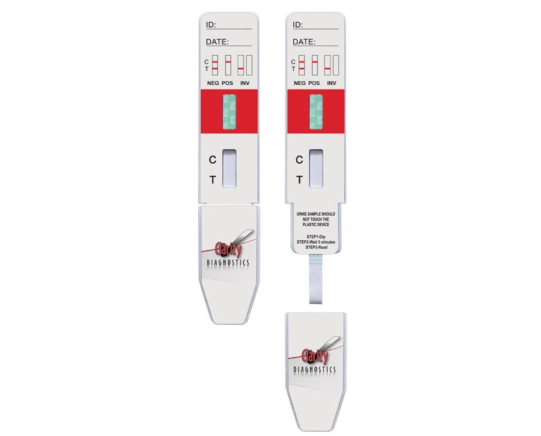 Clarity Lab Group LLC - CD-FTN-114 Drugs of Abuse Test Kit Clarity® Fentanyl 25 Tests For Forensic Use Only