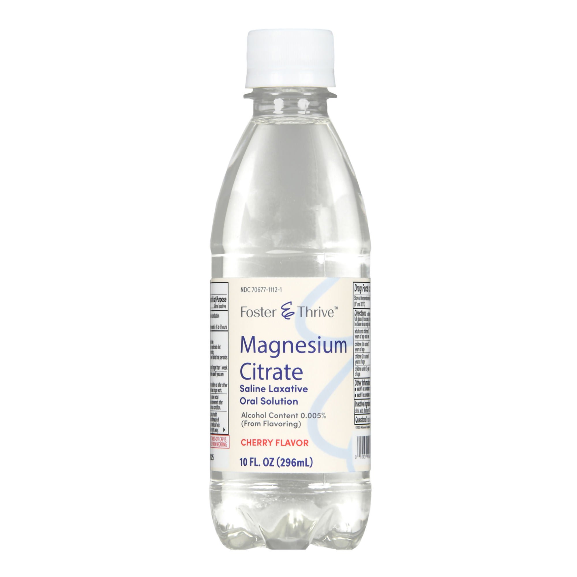 McKesson Brand - 70677111201 Foster & Thrive™ Magnesium Citrate Saline Laxative Oral Solution Cherry
