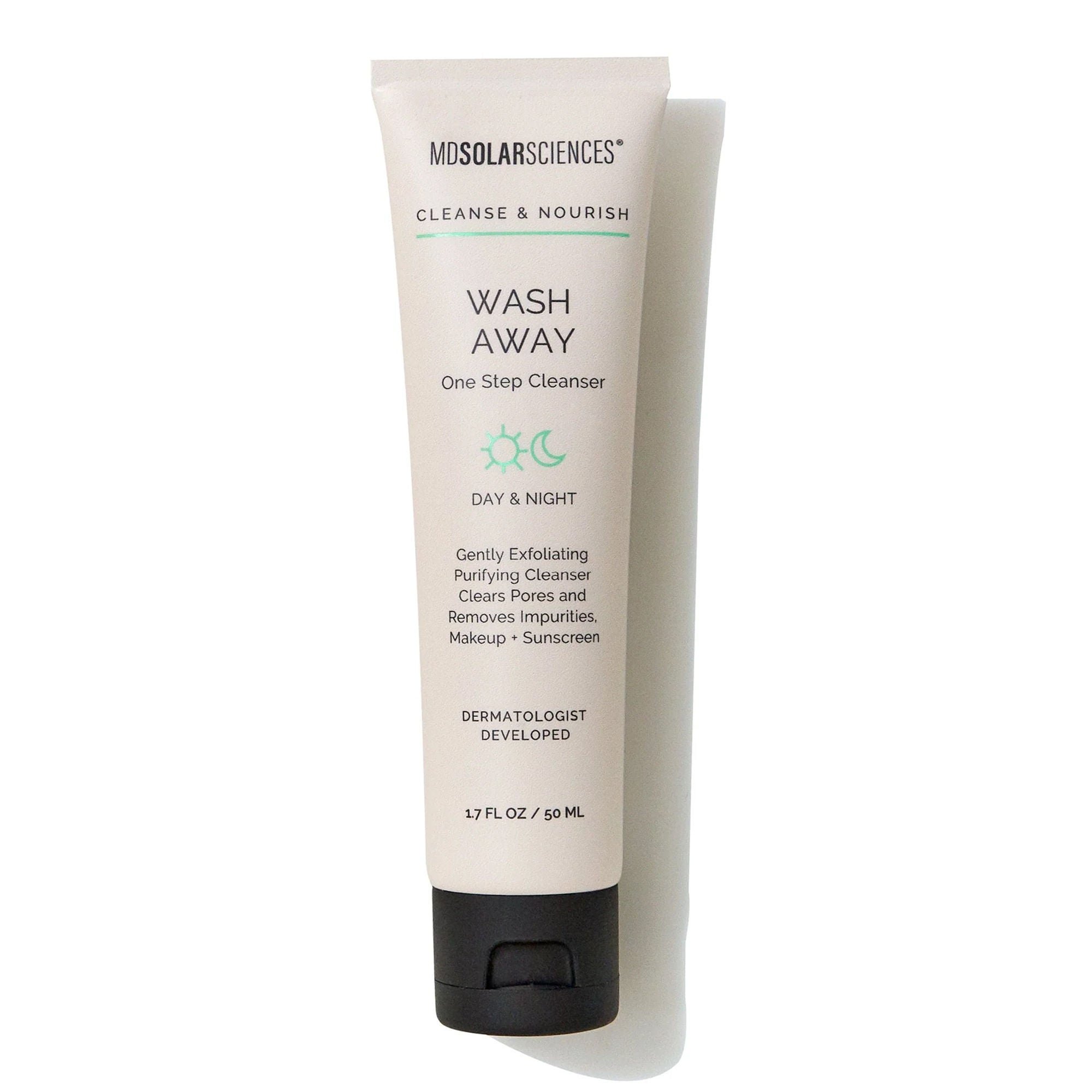 MDSolarSciences - 189001 MDSolarSciences™ Cleanse and Nourish Wash Away One Step Cleanser for Face