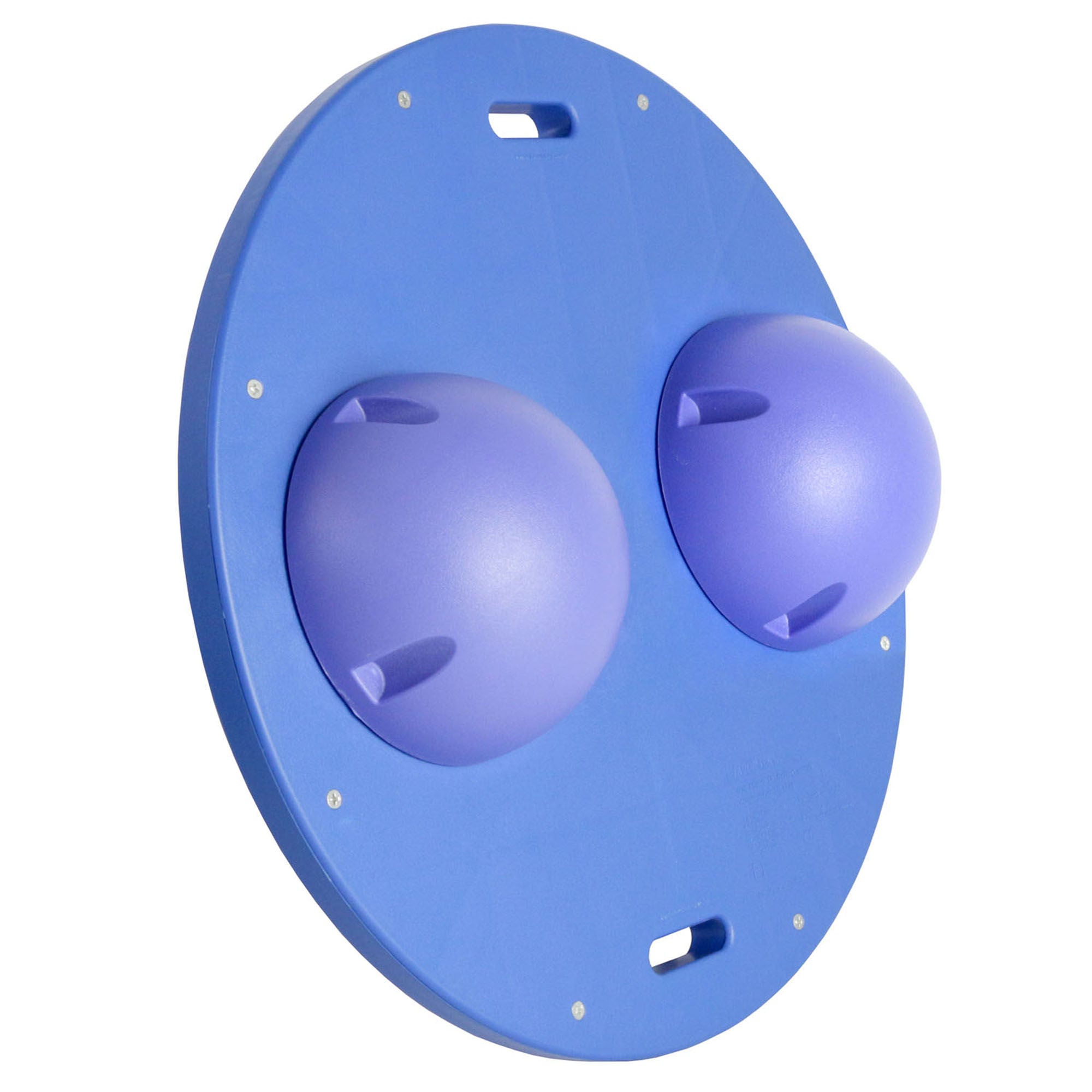 Fabrication Enterprises - 10-2023 Circular Balance Board CanDo® Balance Board Combo™ Plastic / 18 Degree Tilt 2-1/2 X 16 Inch Blue