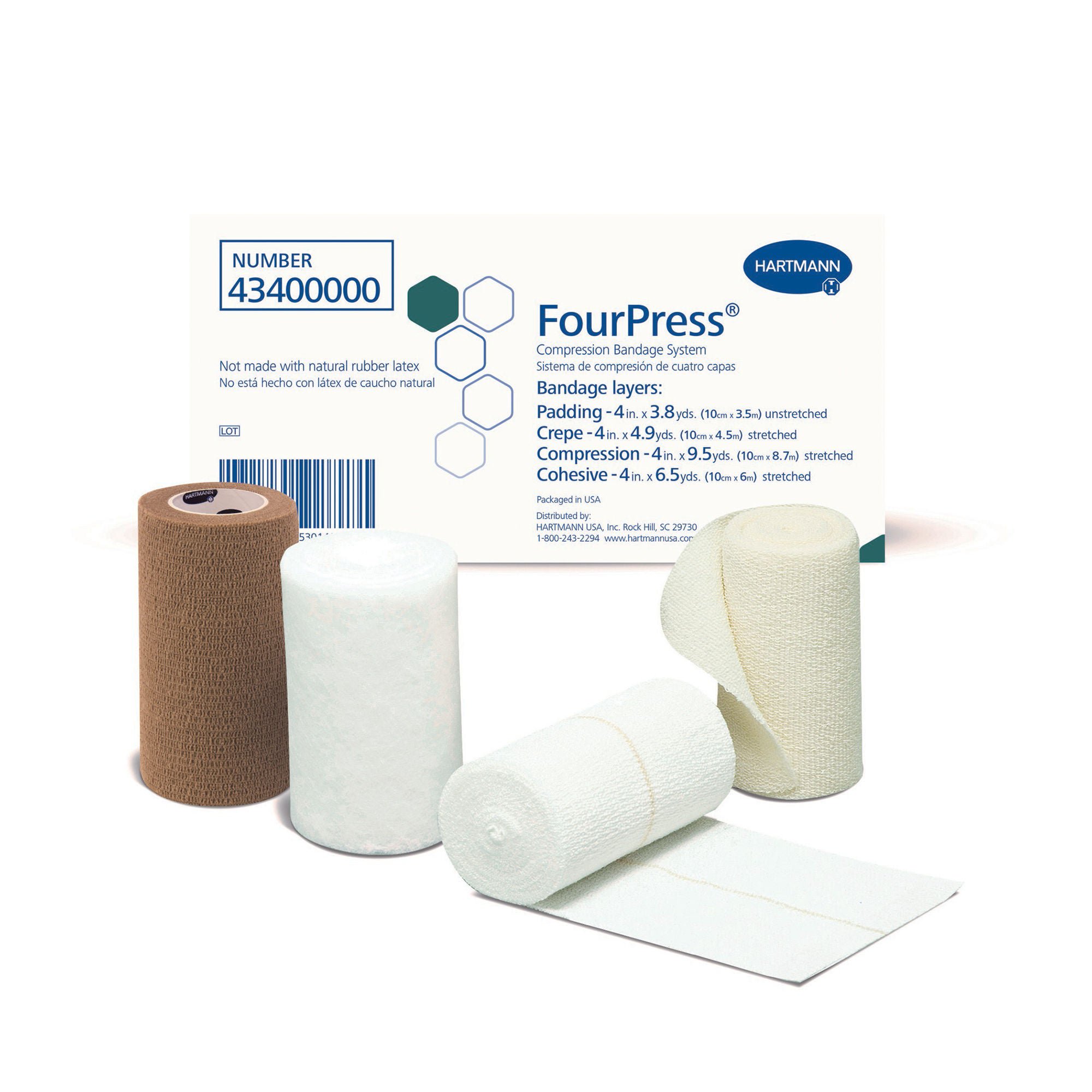 Hartmann - 43400000 FourPress® Four-Layer Compression Bandage System