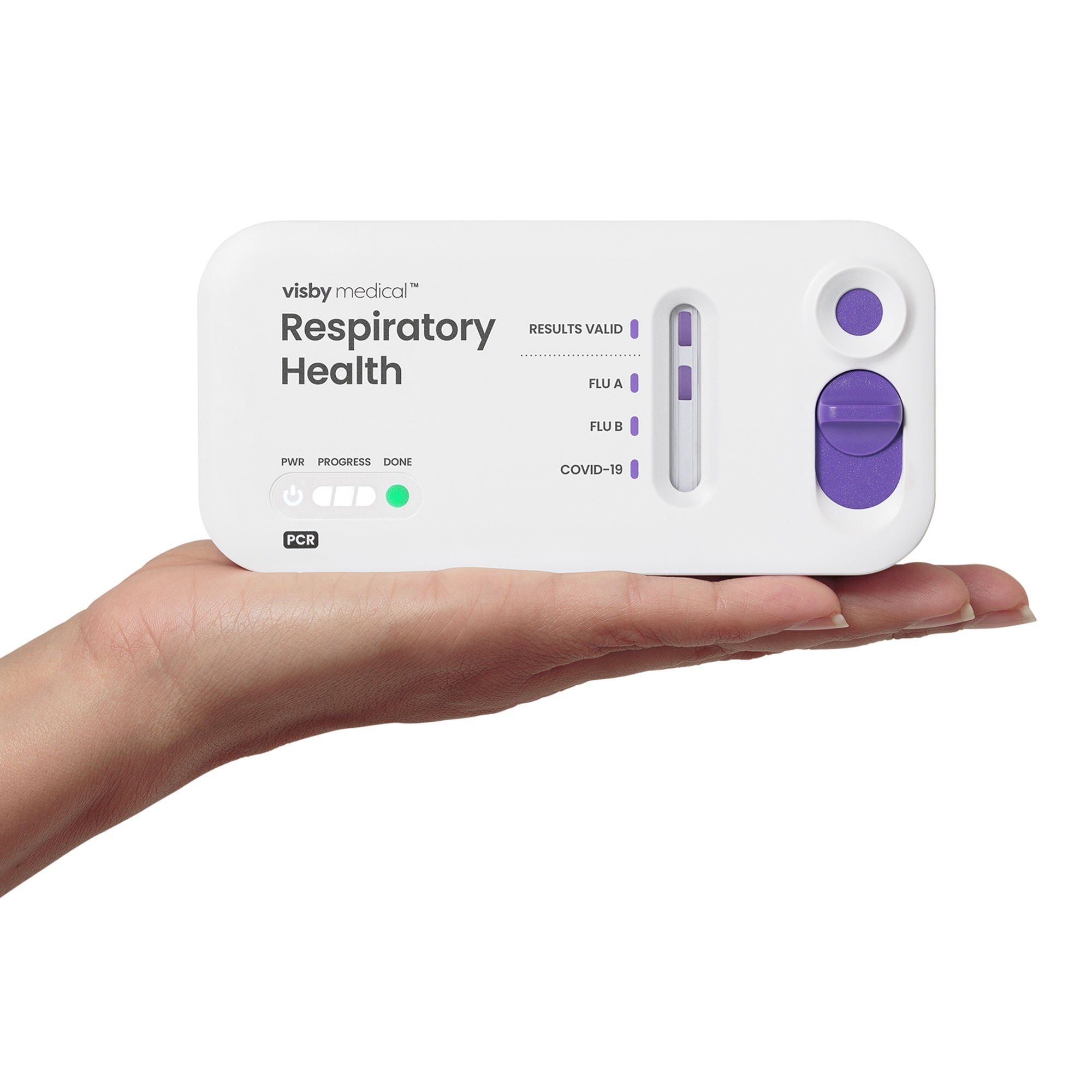 Visby Medical - PS-400380 Respiratory Test Kit Visby Medical™ COVID-19 / Influenza A + B 20 Tests CLIA Waived