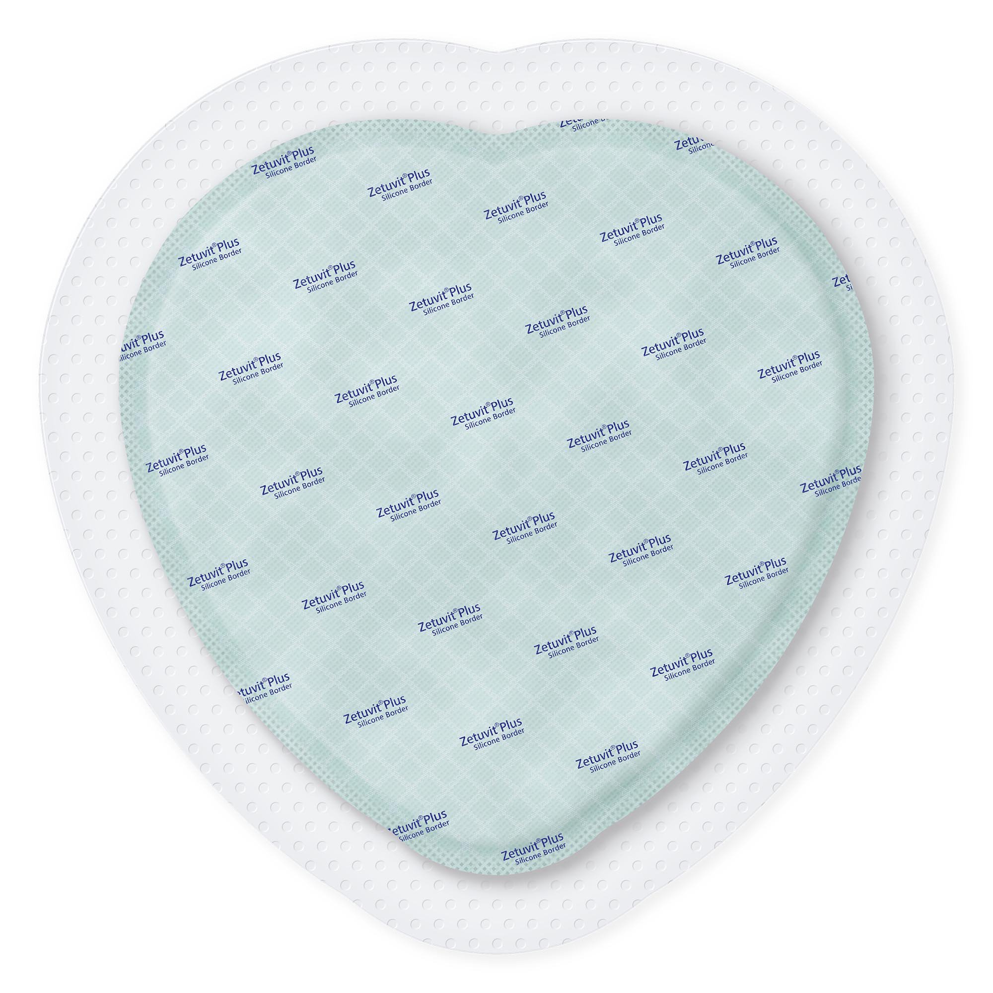 Hartmann 413907 - Zetuvit® Plus Silicone Border Super Absorbent Dressing, 9 x 9 Inch Sacral - 1/Each, 10/Box