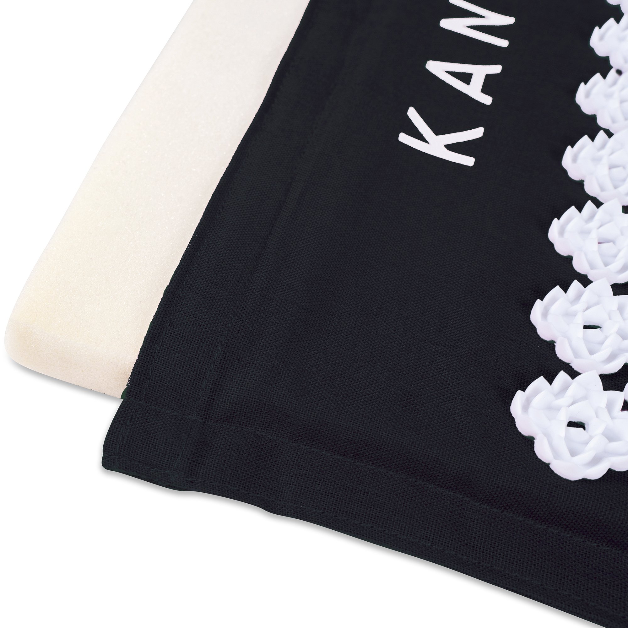 Acutens Inc KANONYM - Kanjo Memory Foam Acupressure Mat Set, Black - 1/Set, 8/Case