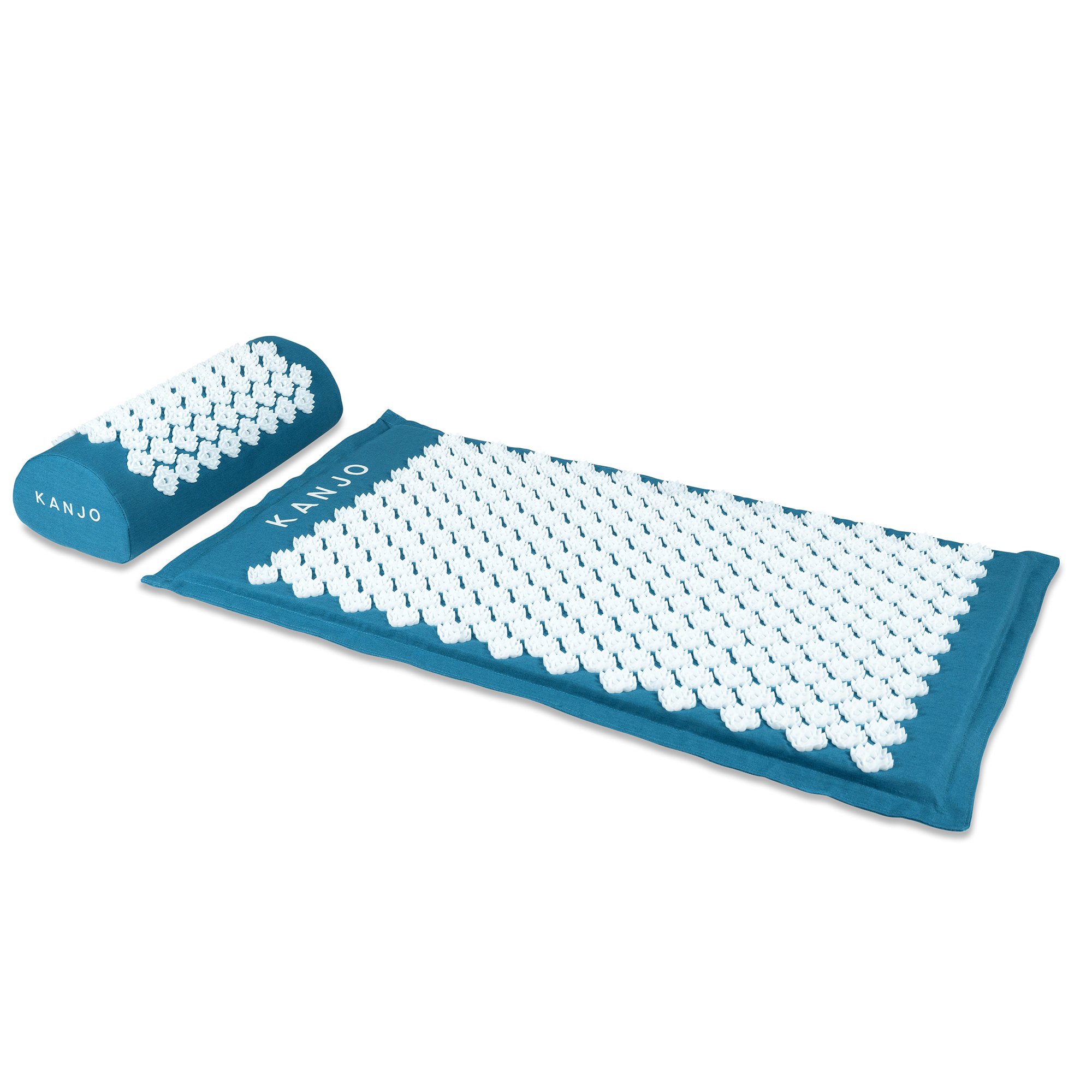 Acutens Inc KANSAPM - Kanjo Memory Foam Acupressure Mat Set, Teal - 1/Set, 8/Case