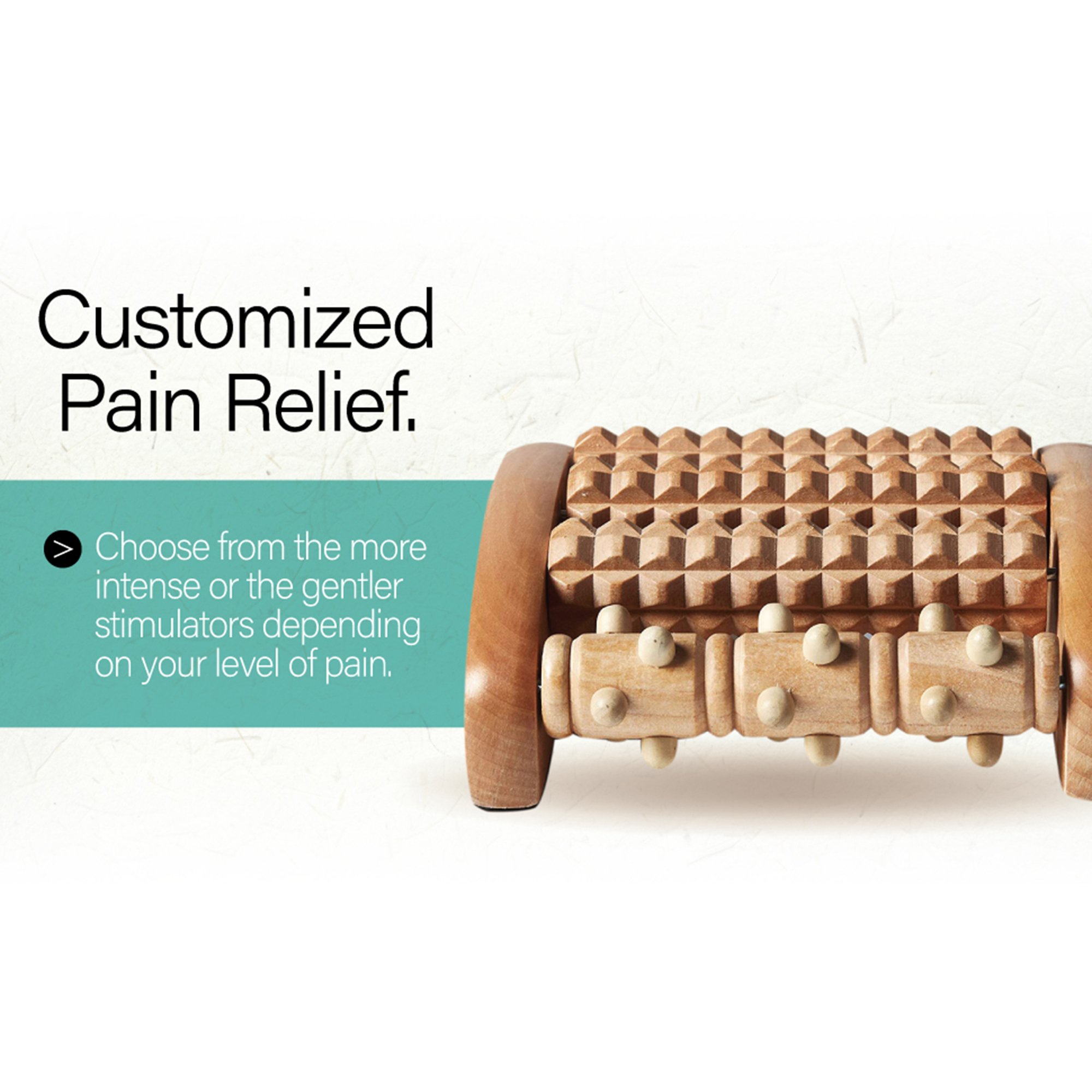Acutens Inc KANROLLMW - Kanjo Acupressure Foot Pain Relief Multi-Roller - 1/Each, 20/Case