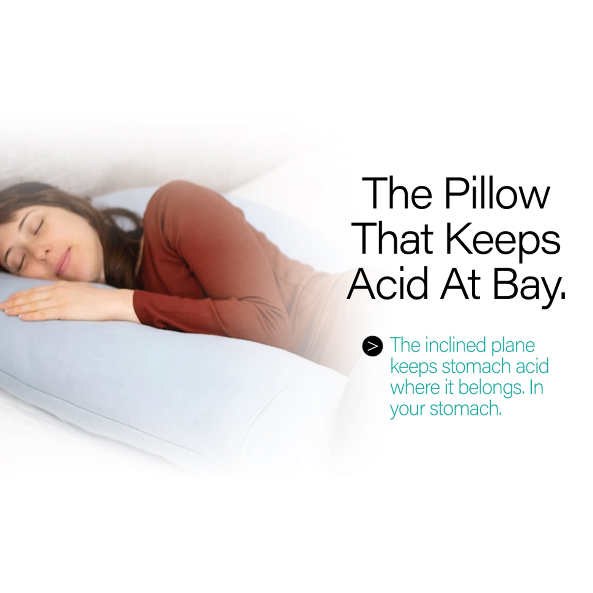 Acutens Inc KANRFLXCP - Kanjo Acid Reflux and Pain Relief C Pillow - 1/Each, 3/Case