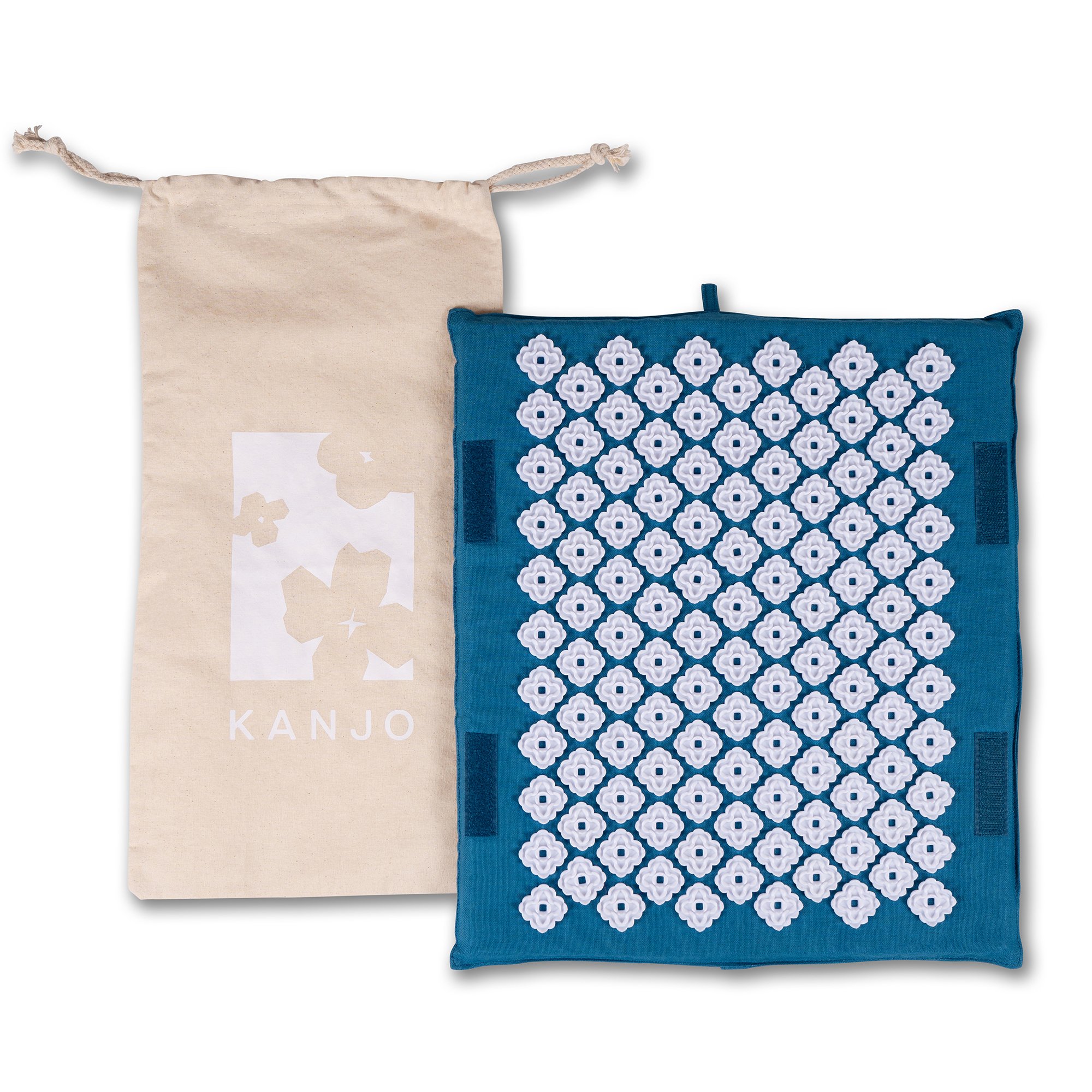 Acutens Inc KANSAPF - Kanjo Acupressure Memory Foam Foot Mat, Teal - 1/Each, 20/Case