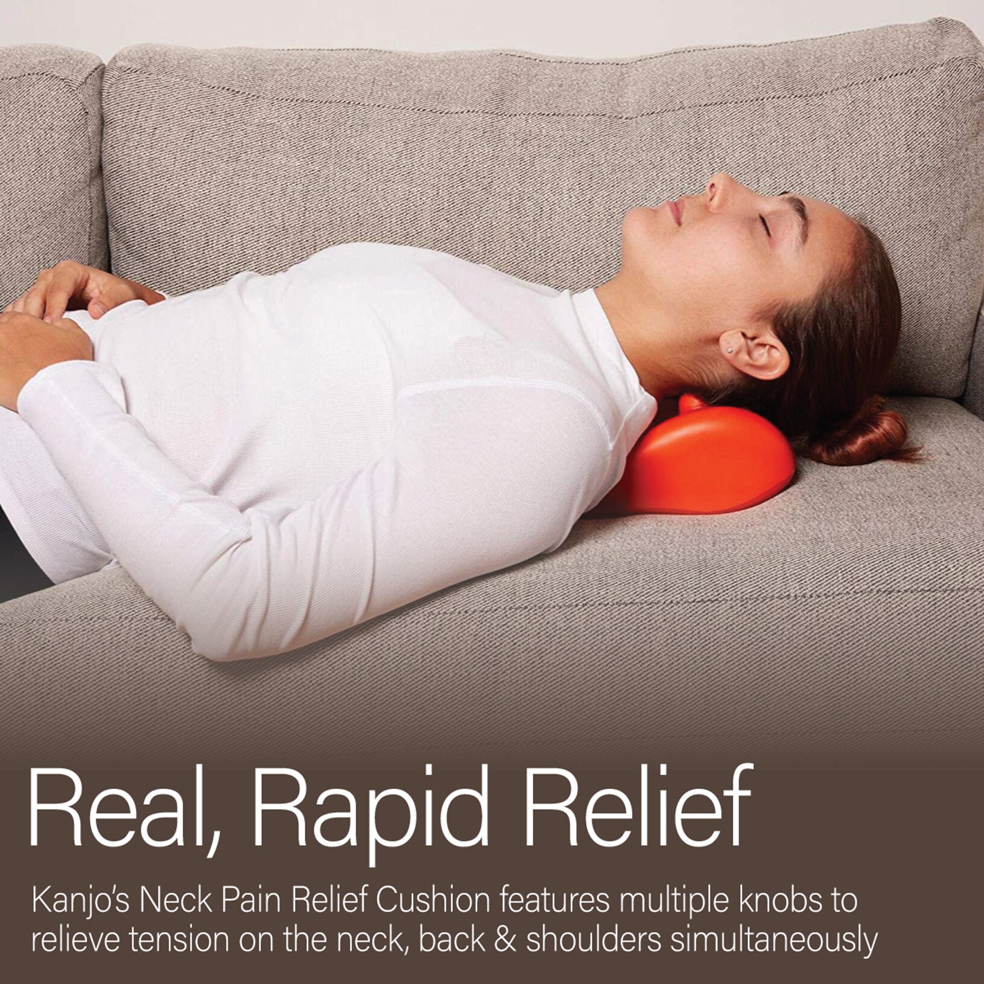 Acutens Inc KANCUSH - Kanjo Acupressure Neck Pain Relief Cushion - 1/Each, 30/Case