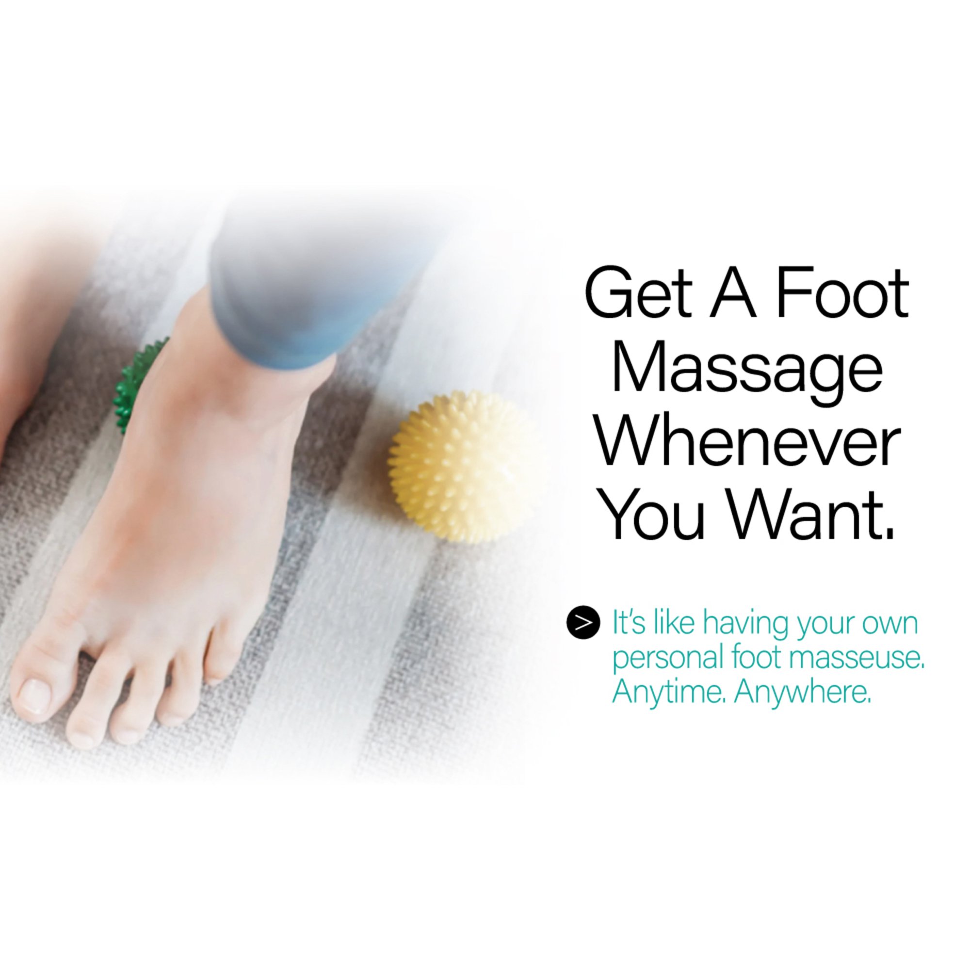 Acutens Inc KANBALLSET - Kanjo Acupressure Foot Pain Relief Ball Set - 1/Set, 40/Case