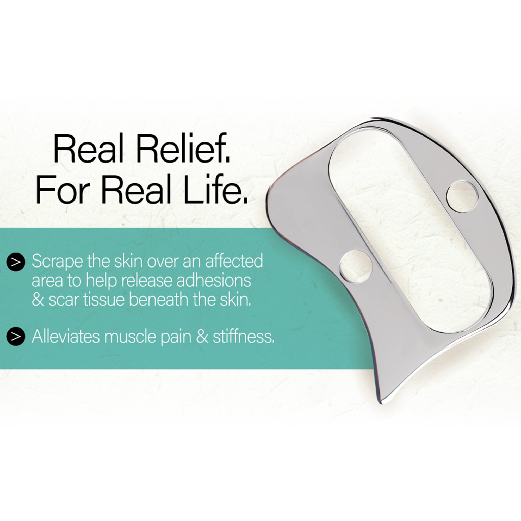 Acutens Inc KANMYOF - Kanjo Pain Relief Gua Sha Myofascial Tool - 1/Each, 30/Case