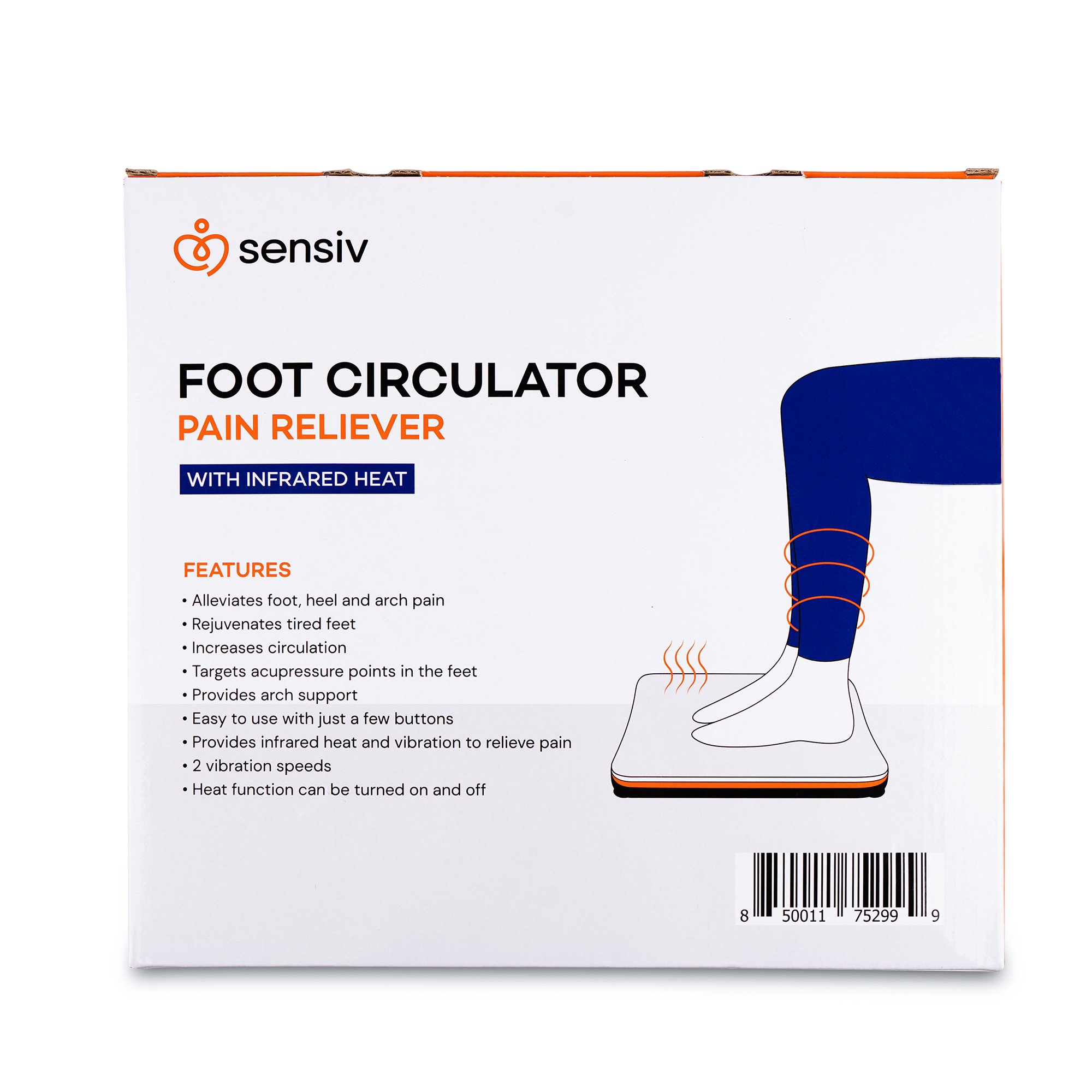 Acutens Inc SENFC - Sensiv Pain Relief Foot Circulator - 1/Each, 4/Case