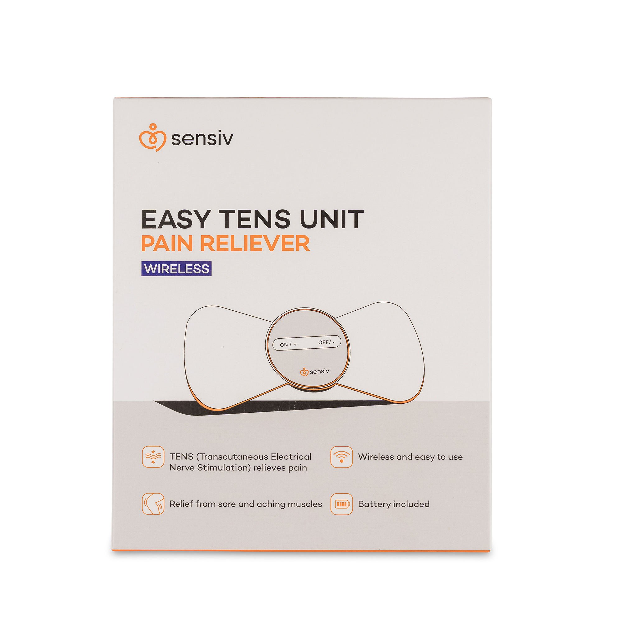 Acutens Inc - SENTENSE Sensiv Easy Relief TENS Unit