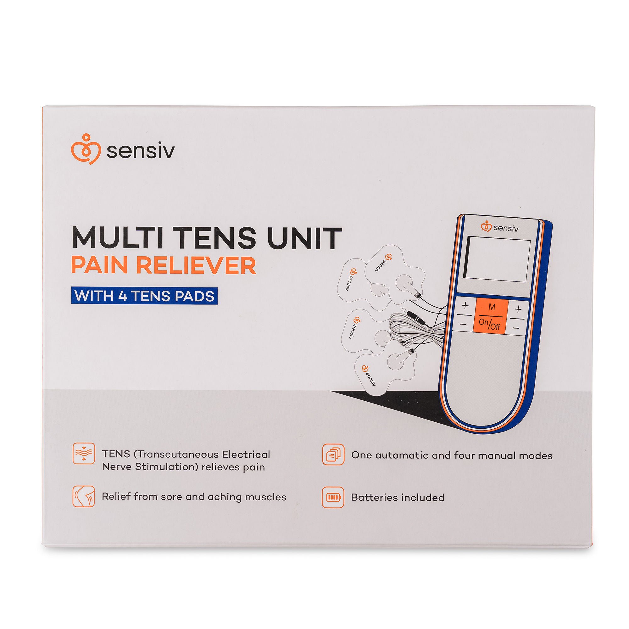 Acutens Inc - SENTENSM Sensiv Multi-Channel Pain Relief TENS Unit