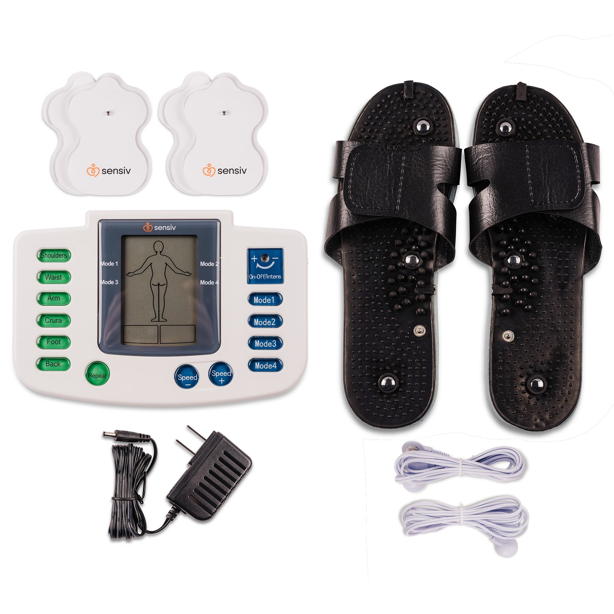 Acutens Inc SENTENSF - Sensiv Full-Body TENS Pain Relief Therapy with Foot Attachment - 1/Each, 10/Case