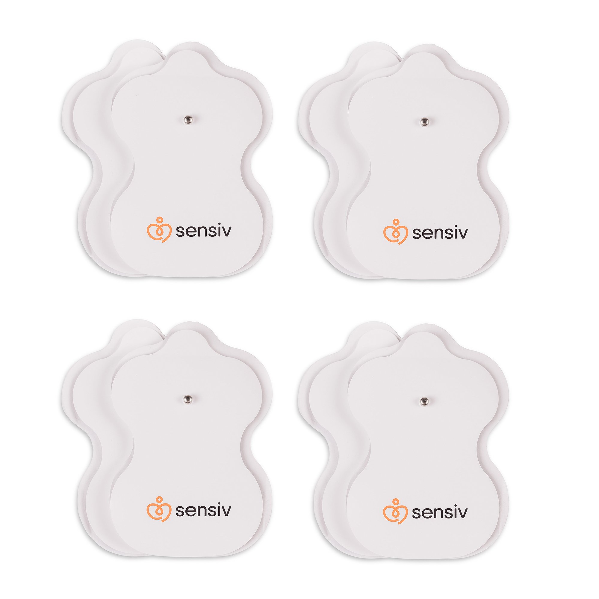 Acutens Inc SENTENSSP - sensiv TENS Unit Pain Reliever Replacement Pads - 1/Pack, 40/Case