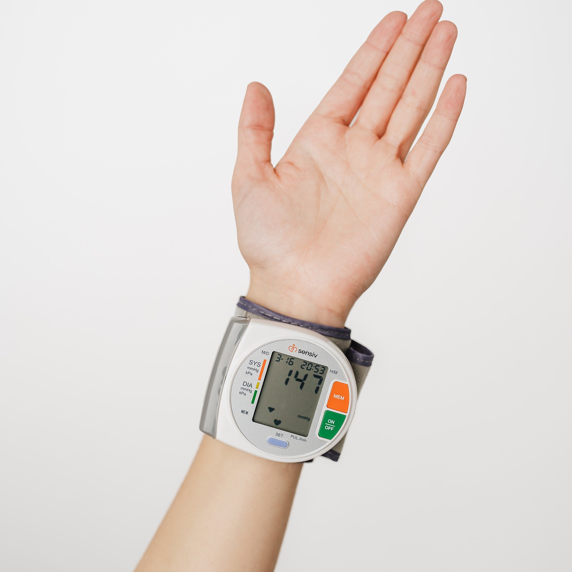 Acutens Inc SENBPWR - Sensiv Wrist Blood Pressure Monitor - 1/Each, 20/Case