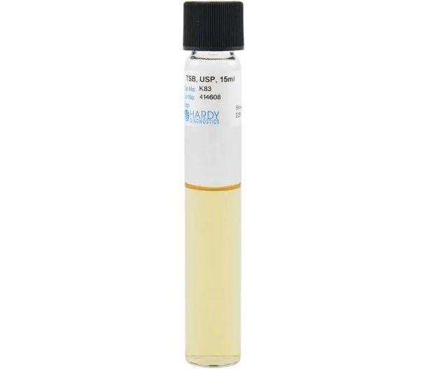 Hardy Diagnostics - K83 Prepared Media Tryptic Soy Broth (TSB) Beige Tube Format