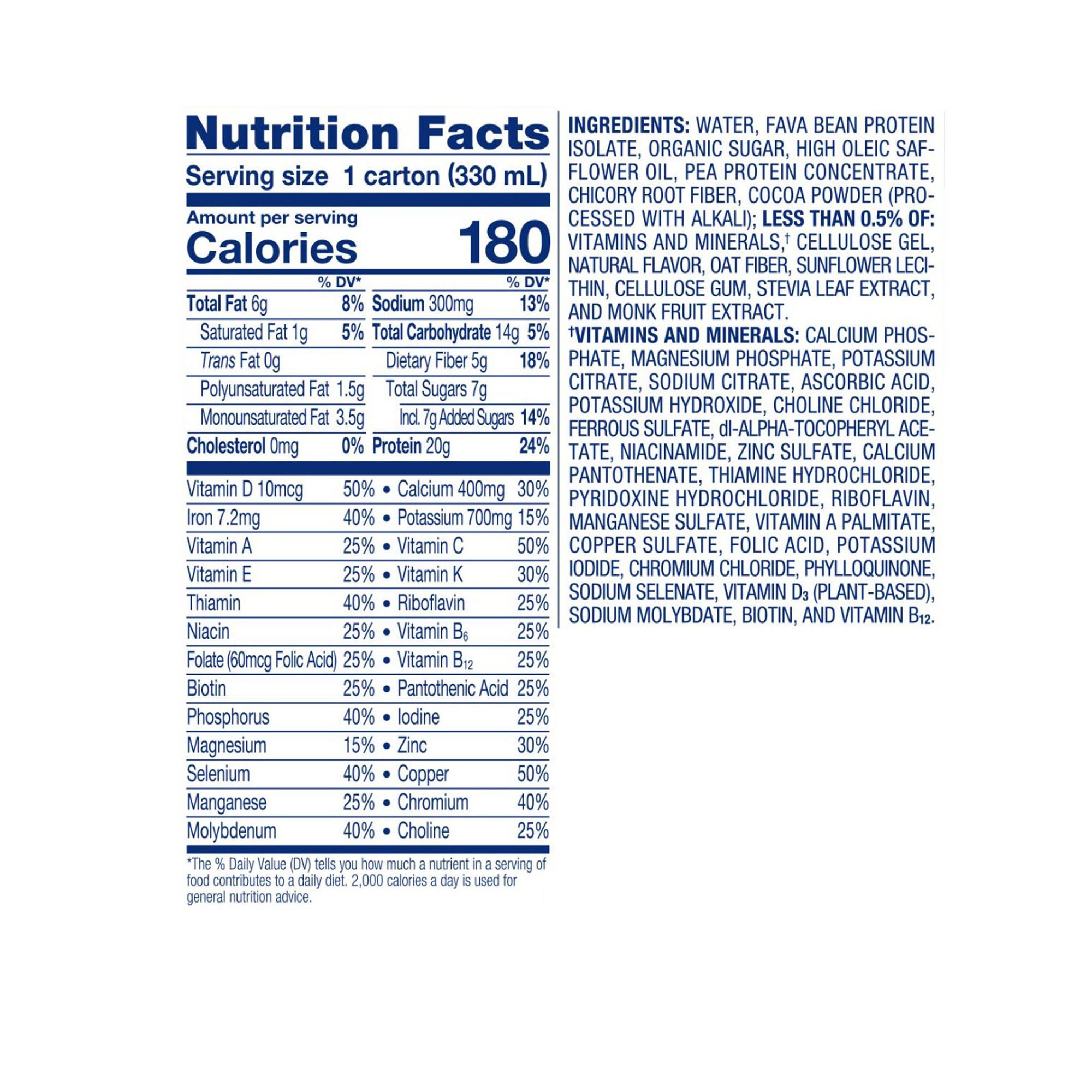 Abbott Nutrition - 67453 Ensure® Plant Based Protein Nutrition Shake