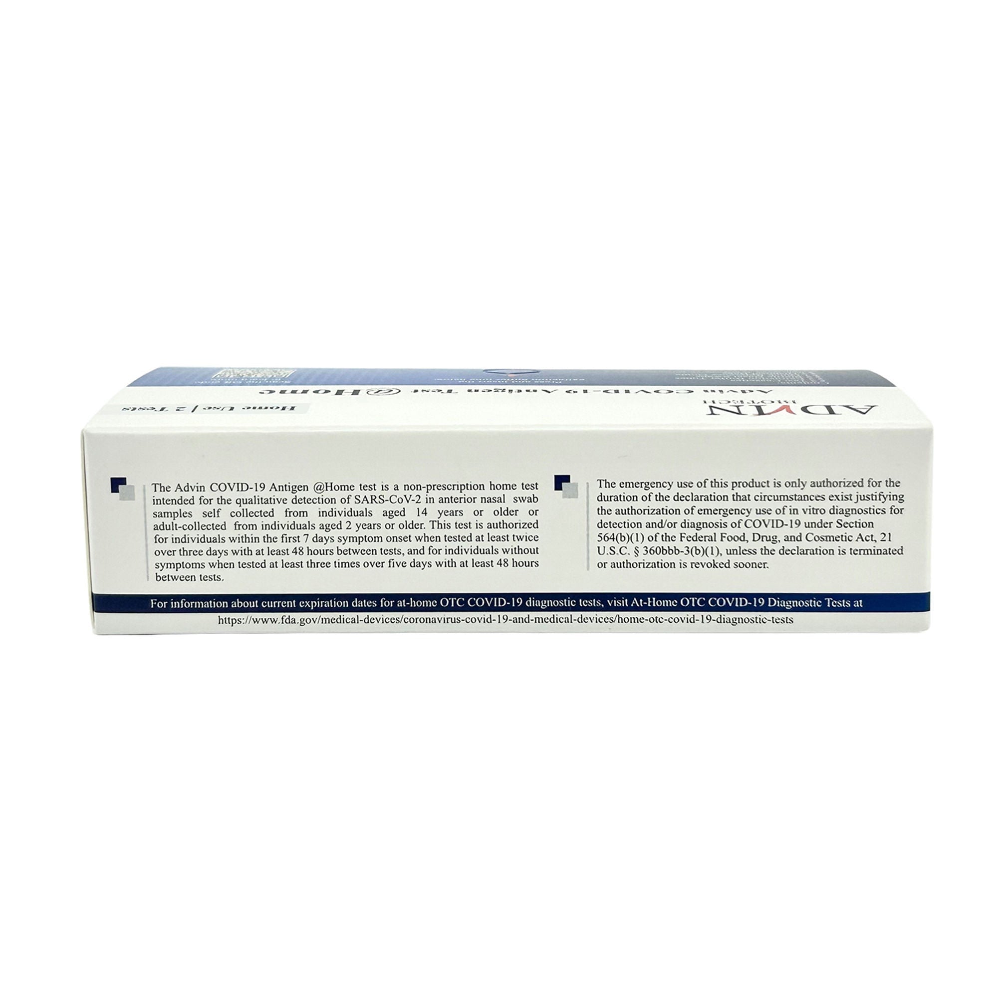 Chembio Diagnostic - 66-9990-1 Respiratory Test Kit Advin COVID-19 Antigen Test 2 Tests