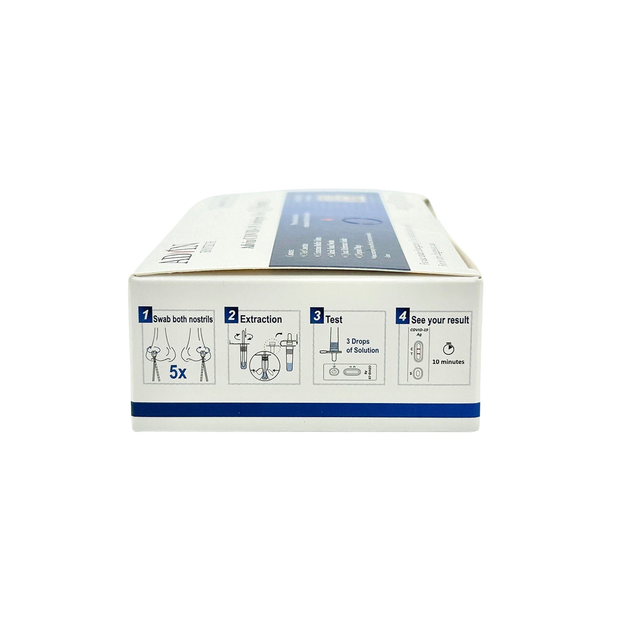 Chembio Diagnostic - 66-9990-1 Respiratory Test Kit Advin COVID-19 Antigen Test 2 Tests