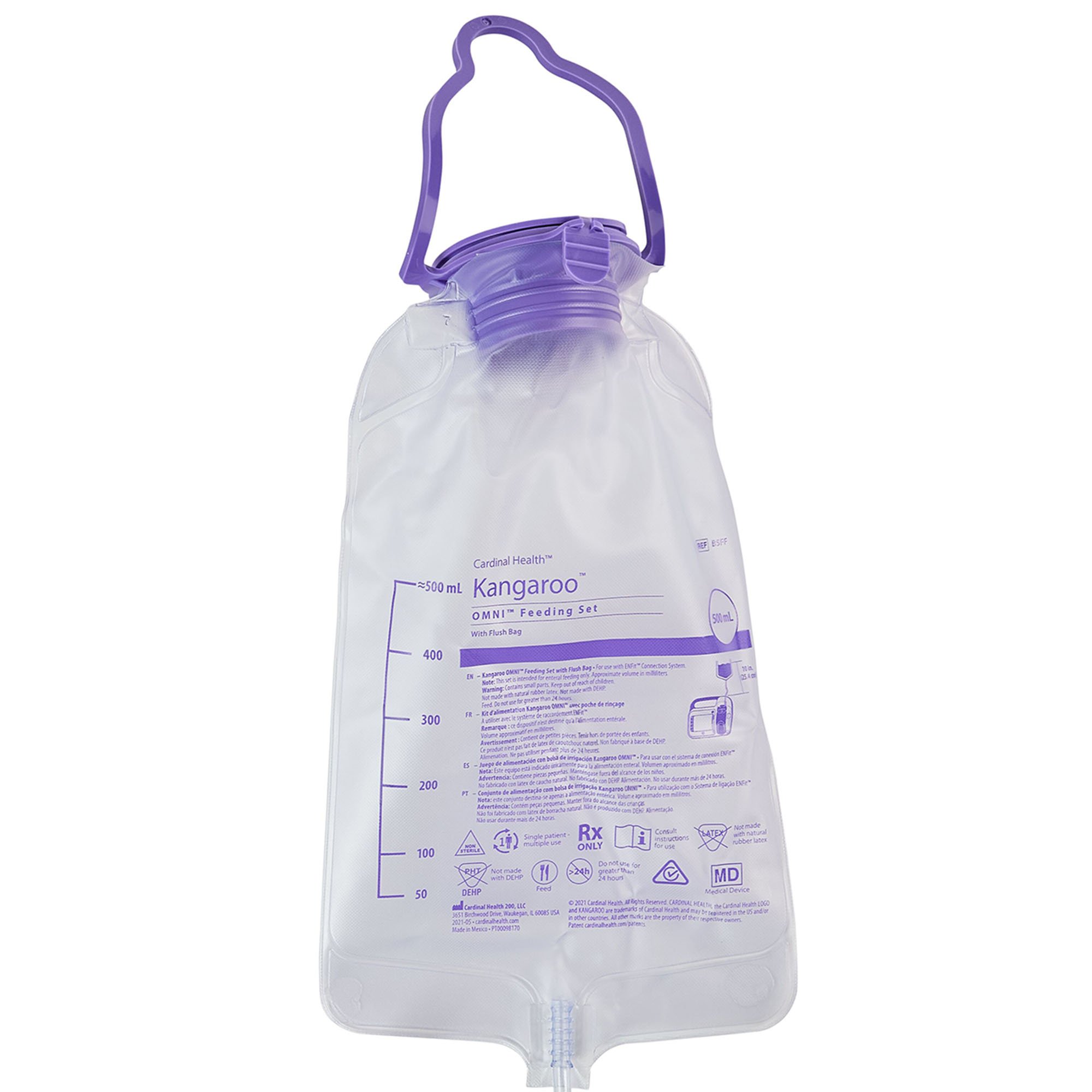 Kangaroo OMNI Enteral Feeding Pump Flush Bag Set B5FF by Cardinal