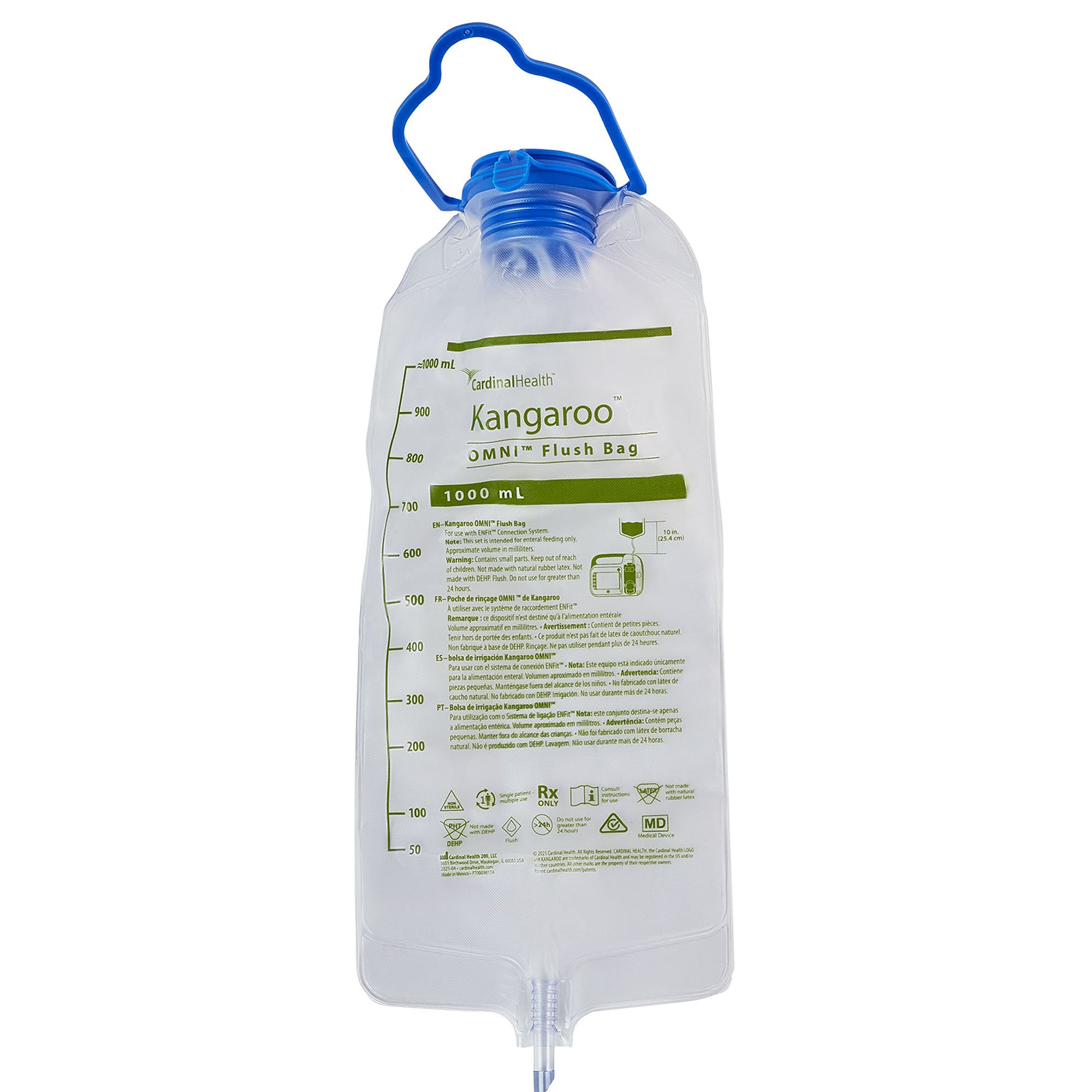 Kangaroo OMNI Enteral Feeding Pump Flush Bag Set B10FF by Cardinal
